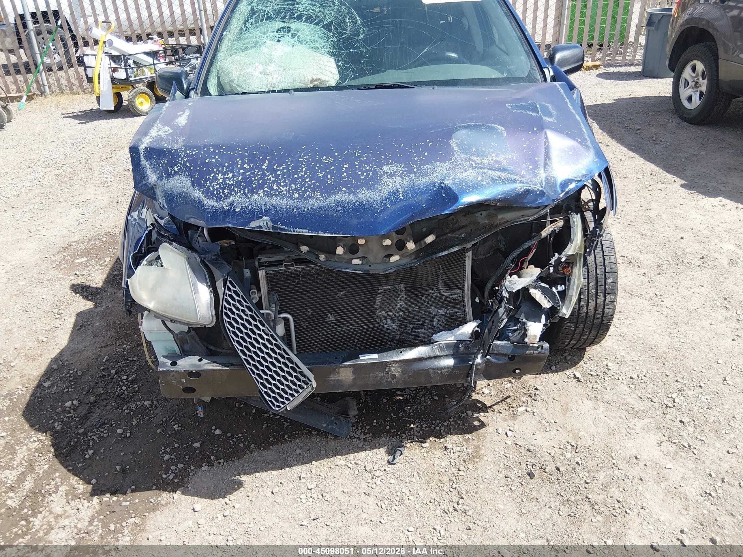 2004 Pontiac Vibe   Синий vin: 5Y2SL62844Z453898