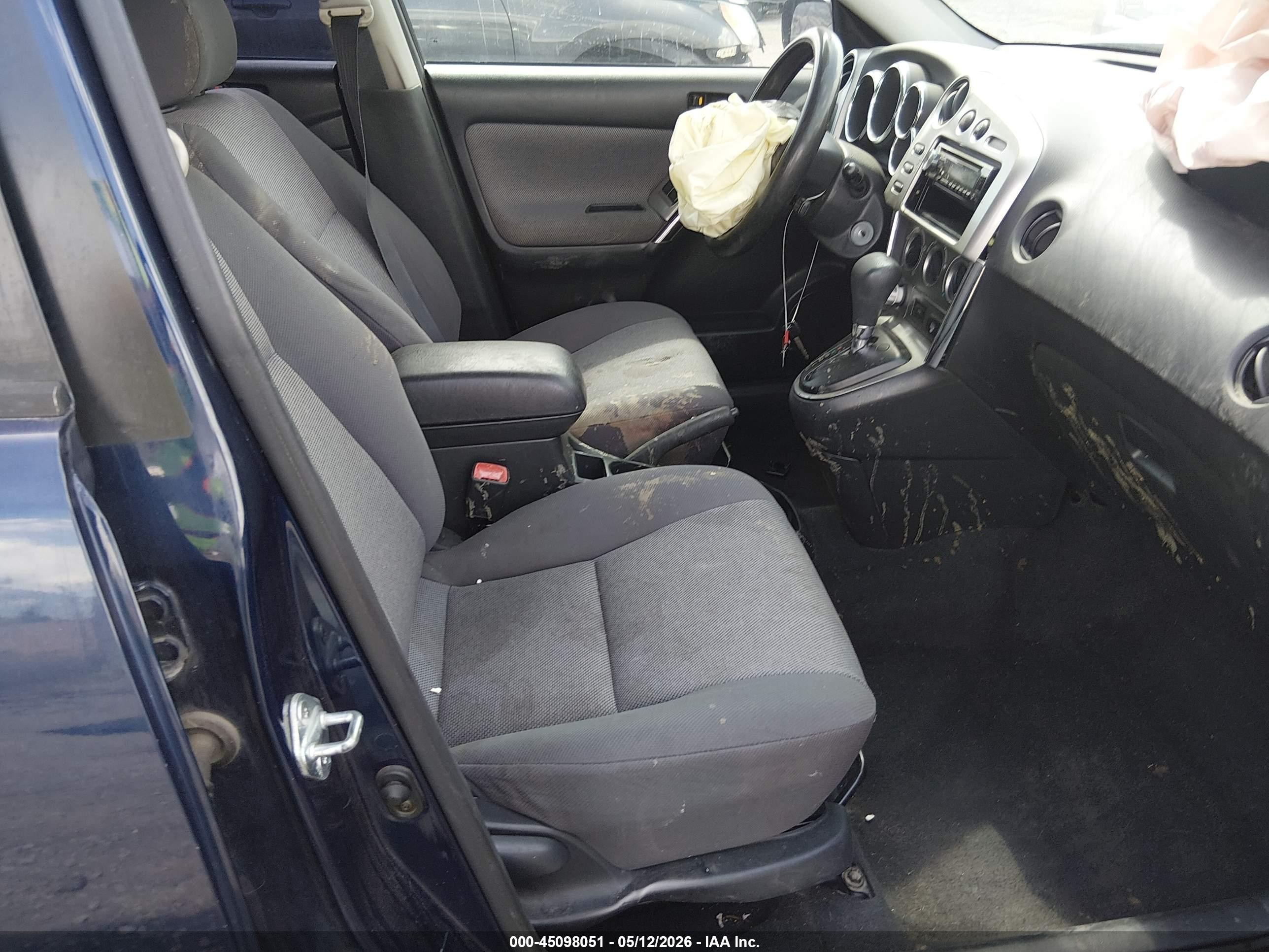 2004 Pontiac Vibe   Синий vin: 5Y2SL62844Z453898