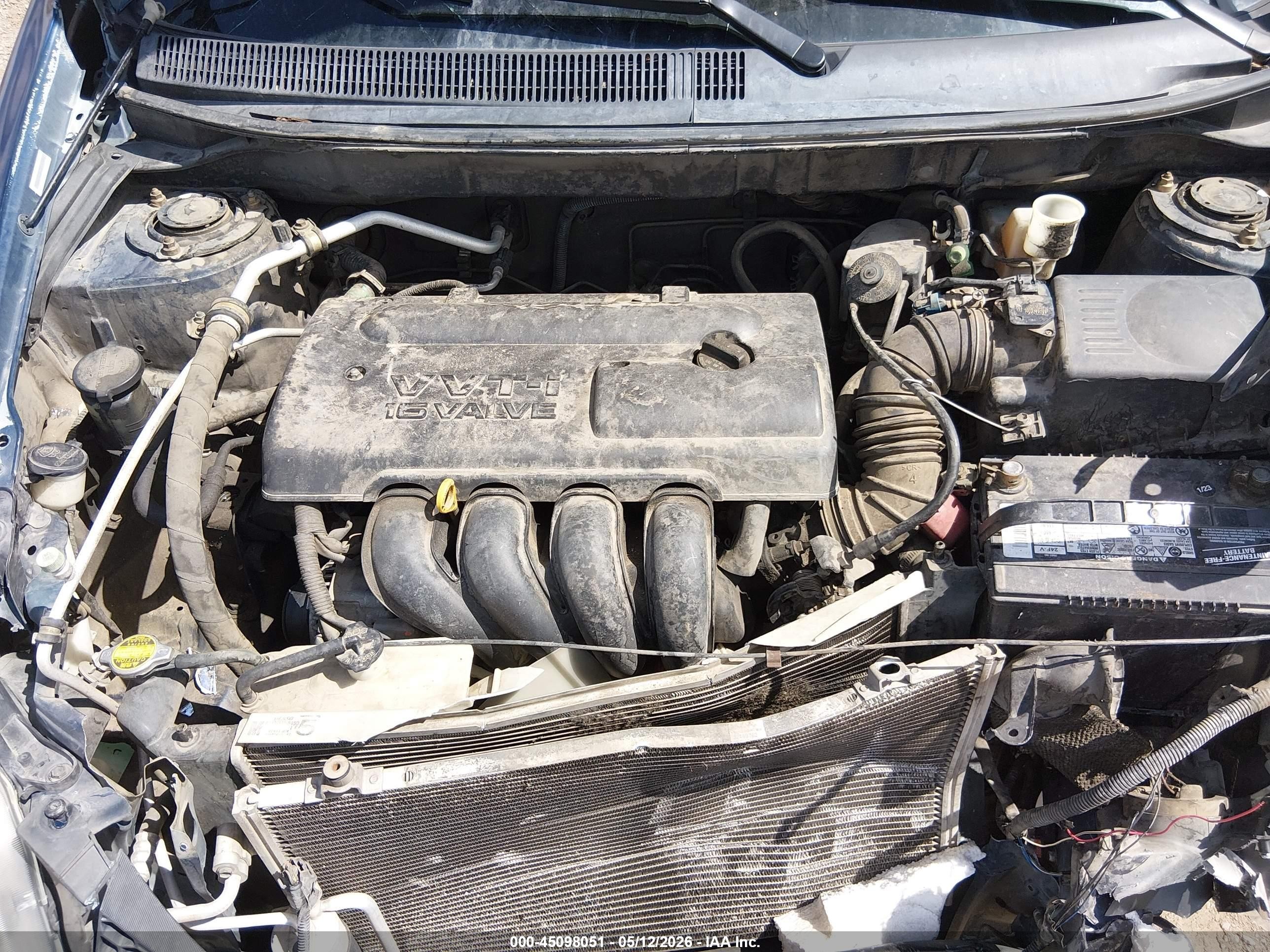 2004 Pontiac Vibe   Синий vin: 5Y2SL62844Z453898