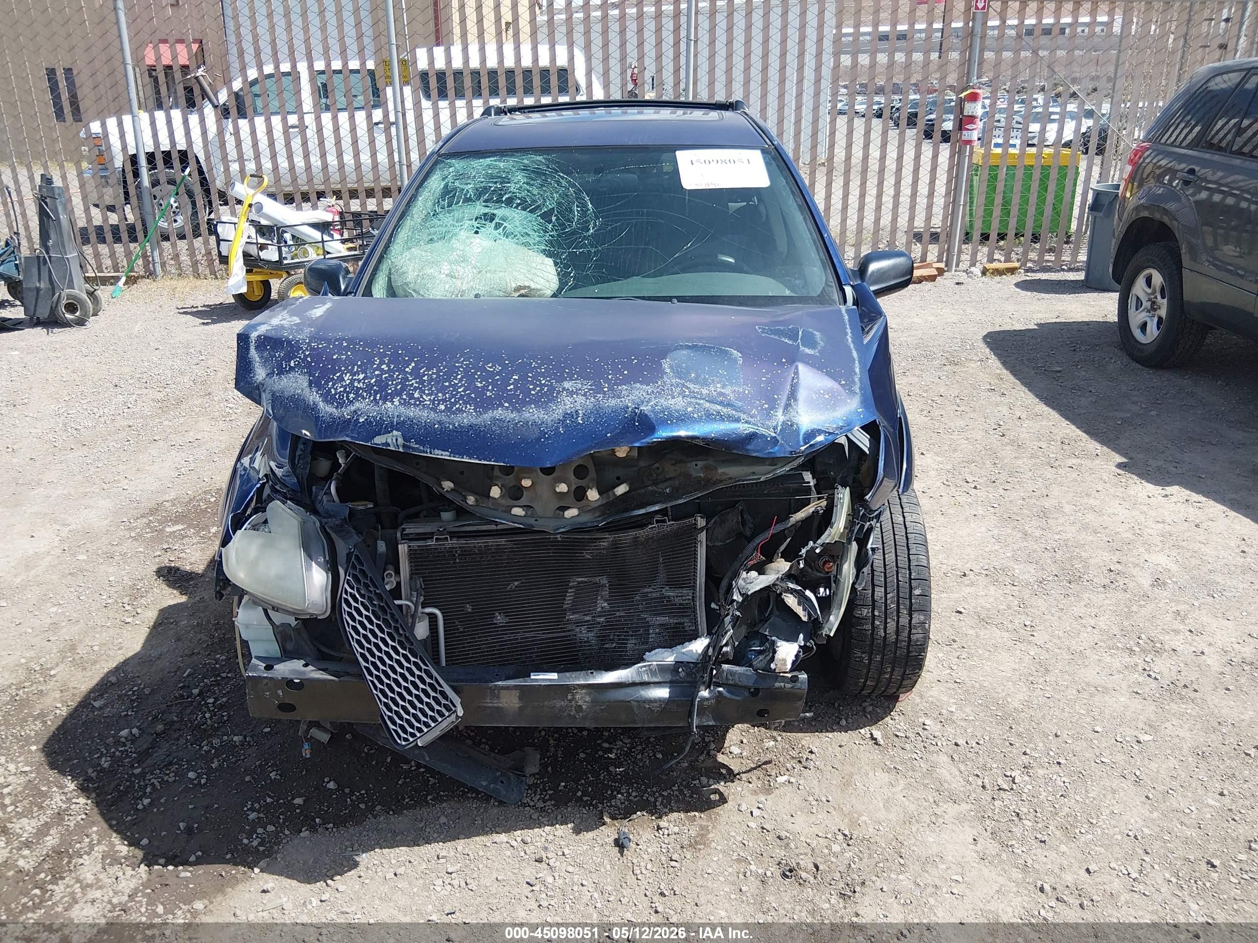 2004 Pontiac Vibe   Синий vin: 5Y2SL62844Z453898