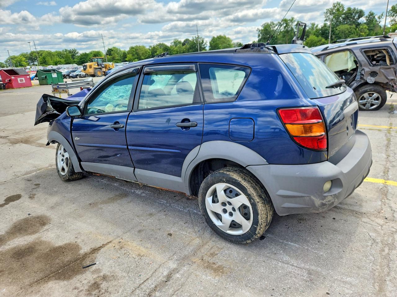 2004 Pontiac Vibe Blue vin: 5Y2SL62844Z460172