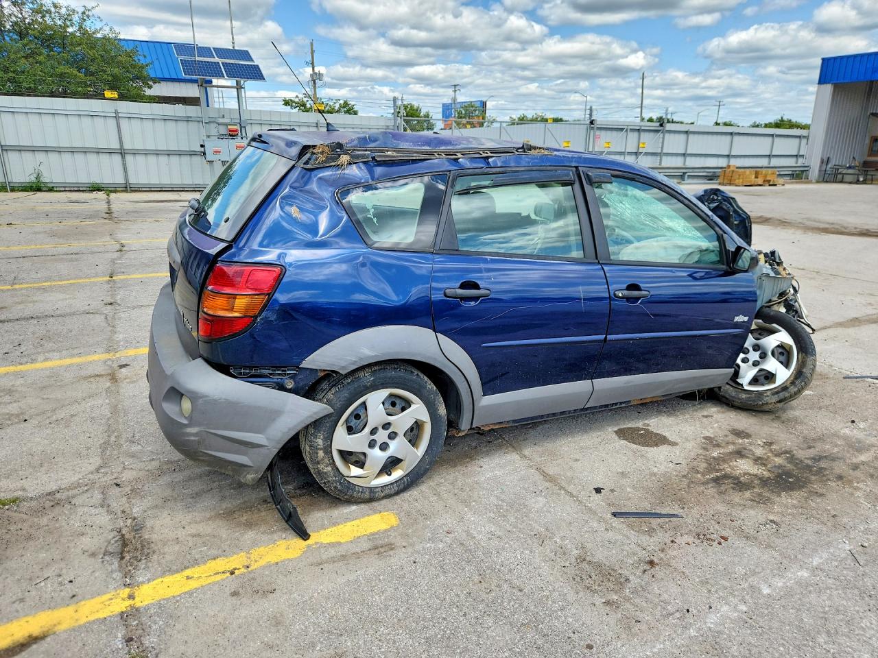 2004 Pontiac Vibe Blue vin: 5Y2SL62844Z460172