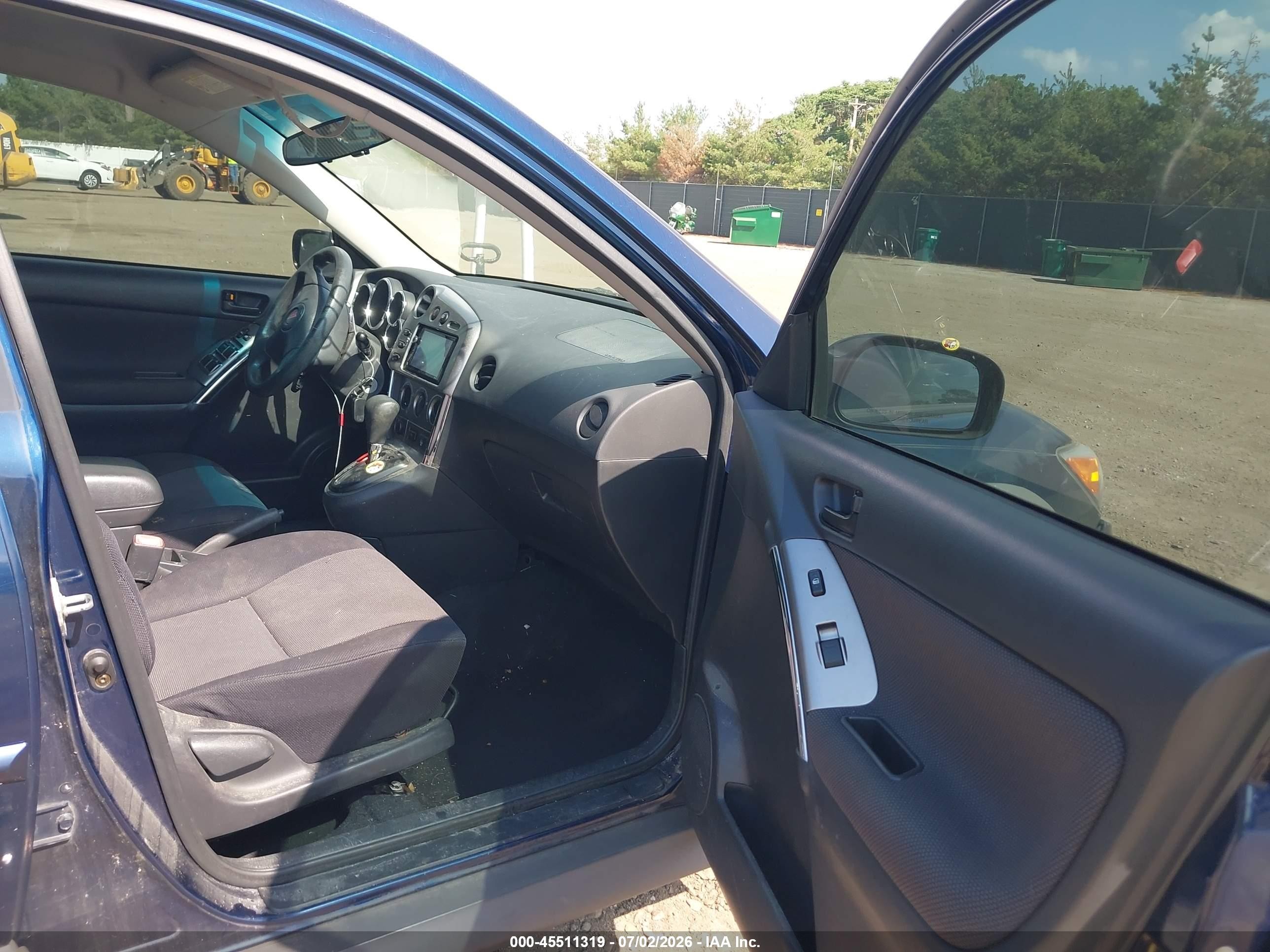 2004 Pontiac Vibe   Синий vin: 5Y2SL62844Z470409