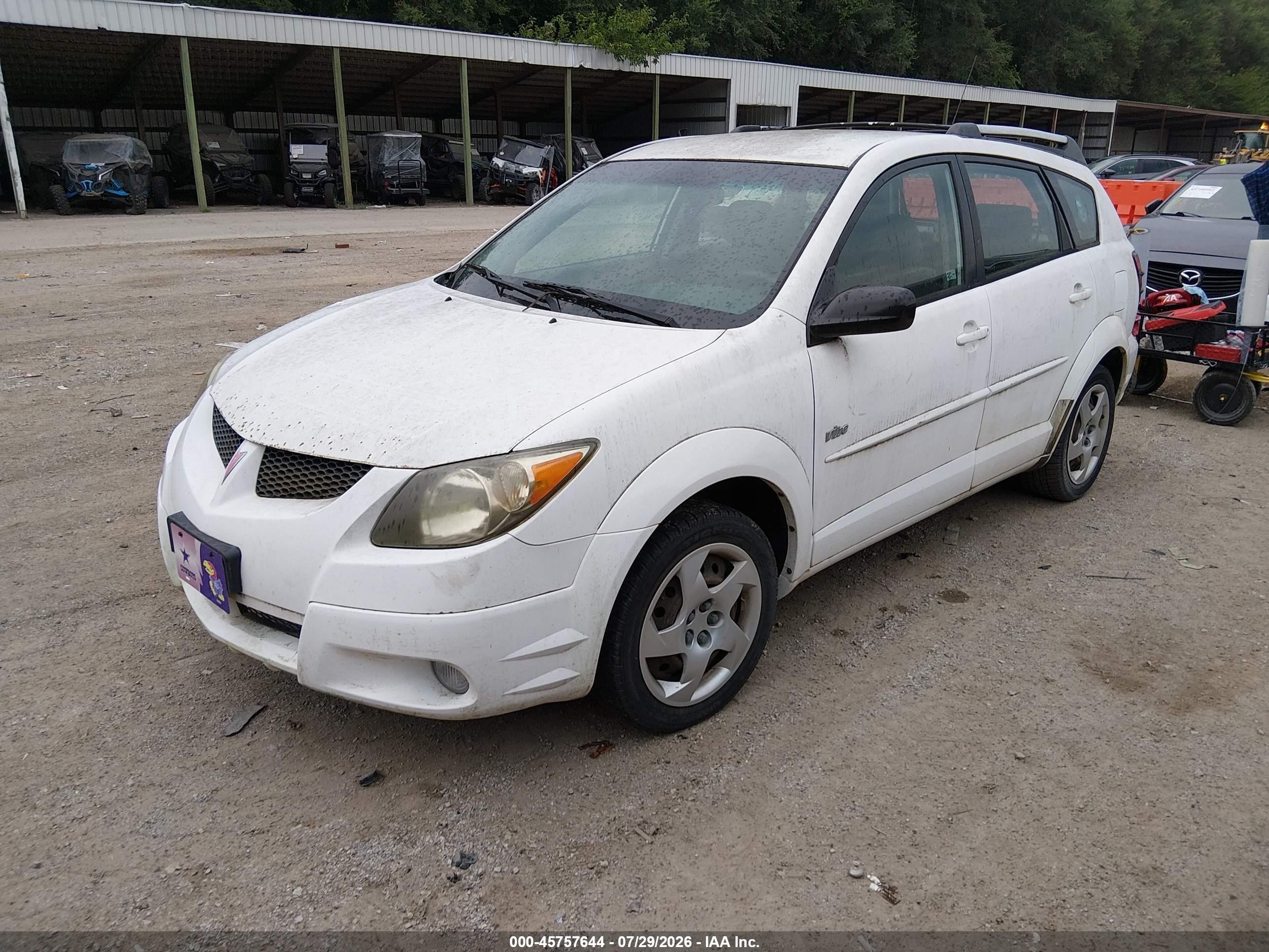 2003 Pontiac Vibe   White vin: 5Y2SL62853Z428118
