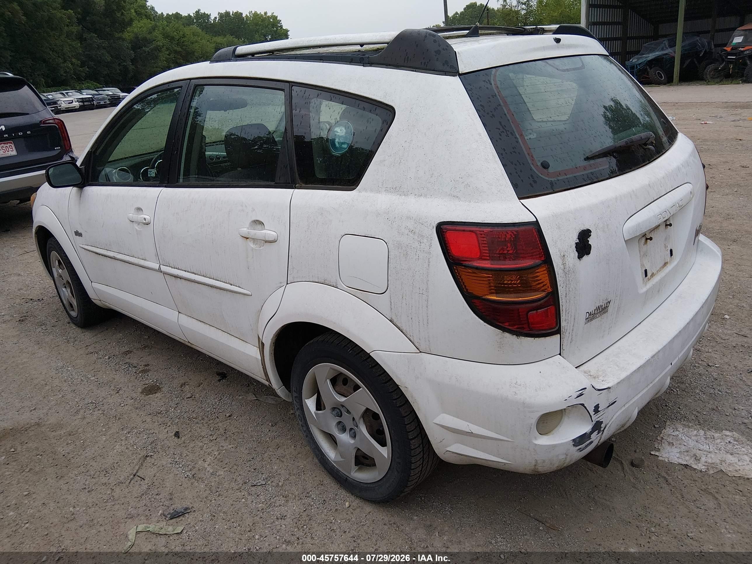 2003 Pontiac Vibe   White vin: 5Y2SL62853Z428118