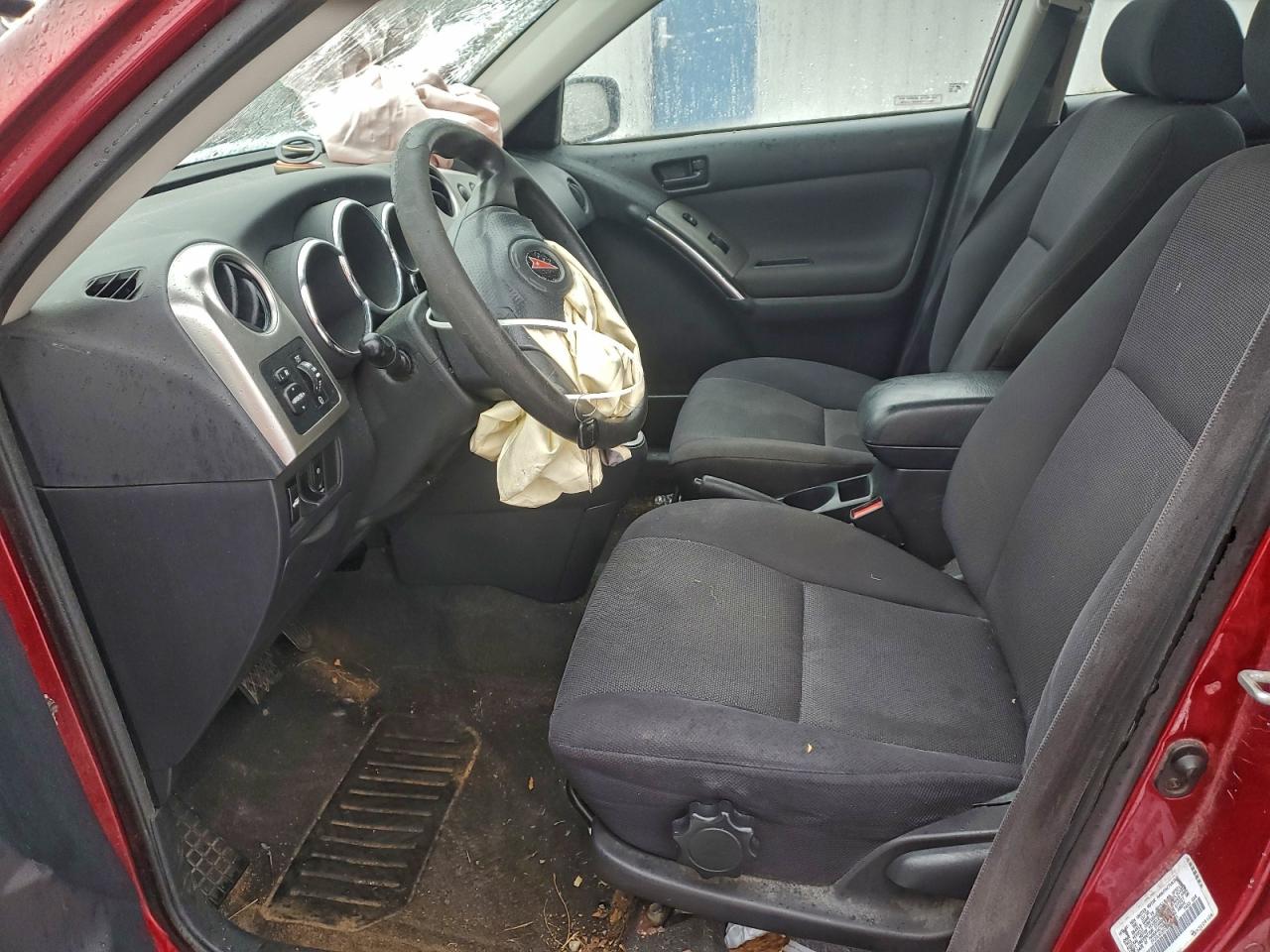2003 Pontiac Vibe Maroon vin: 5Y2SL62853Z452113