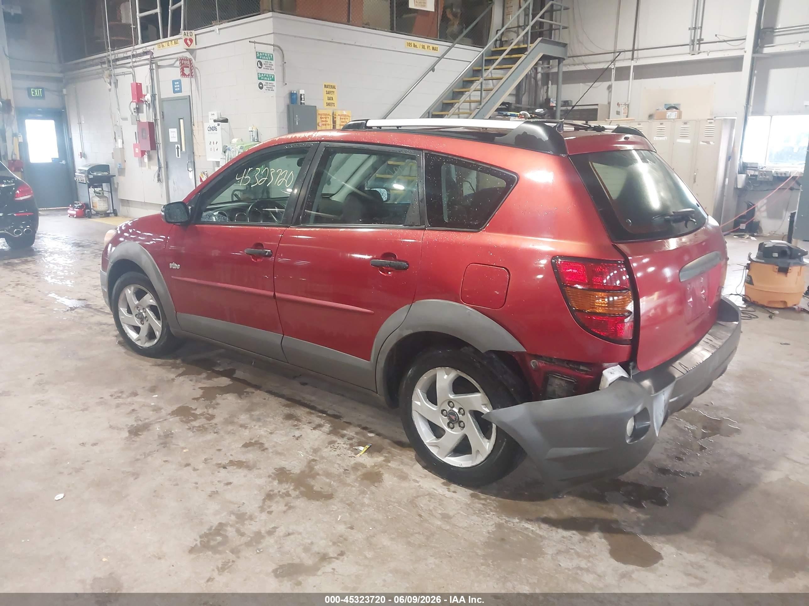 2003 Pontiac Vibe Orange vin: 5Y2SL62853Z467209