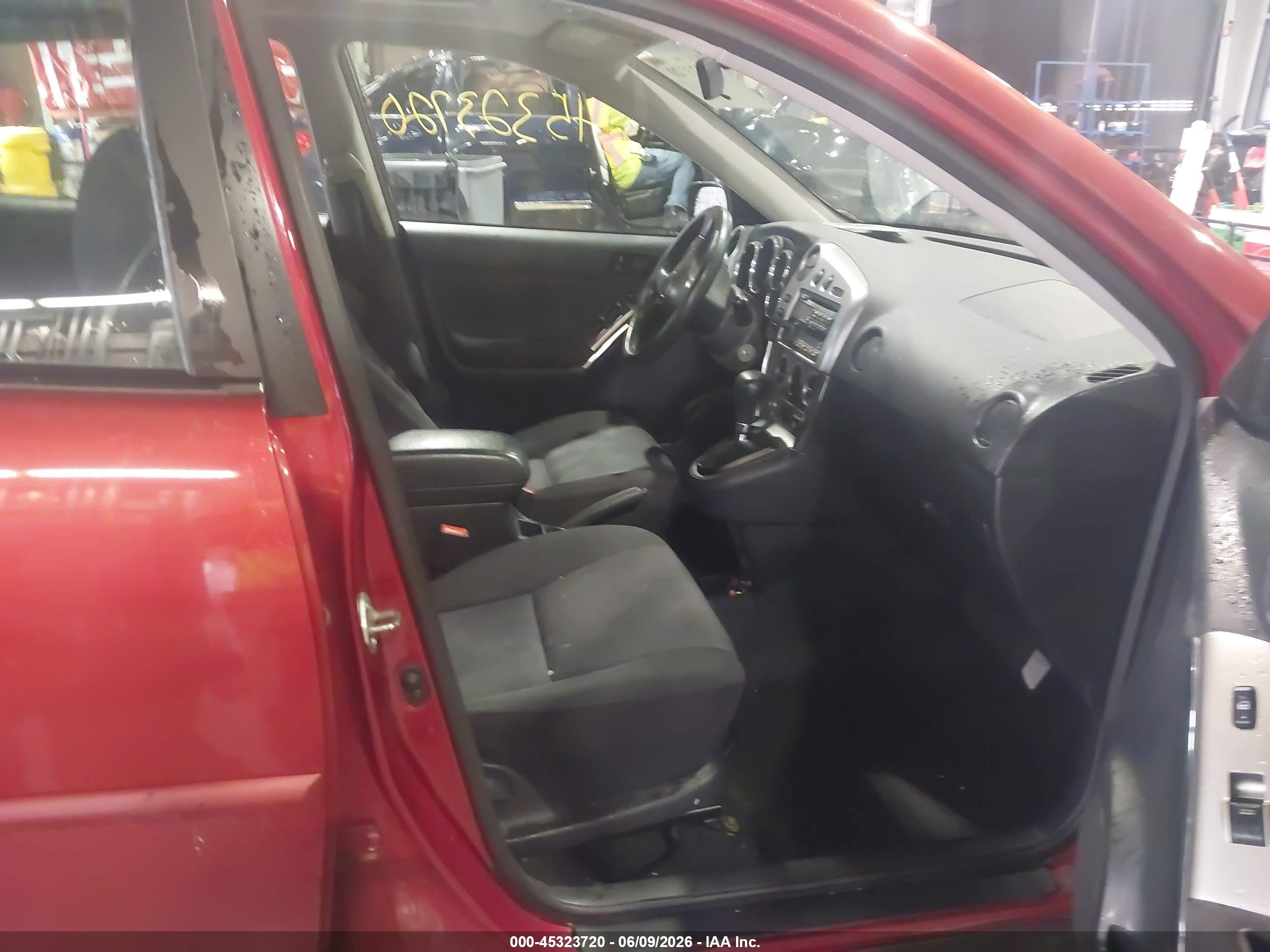 2003 Pontiac Vibe Orange vin: 5Y2SL62853Z467209