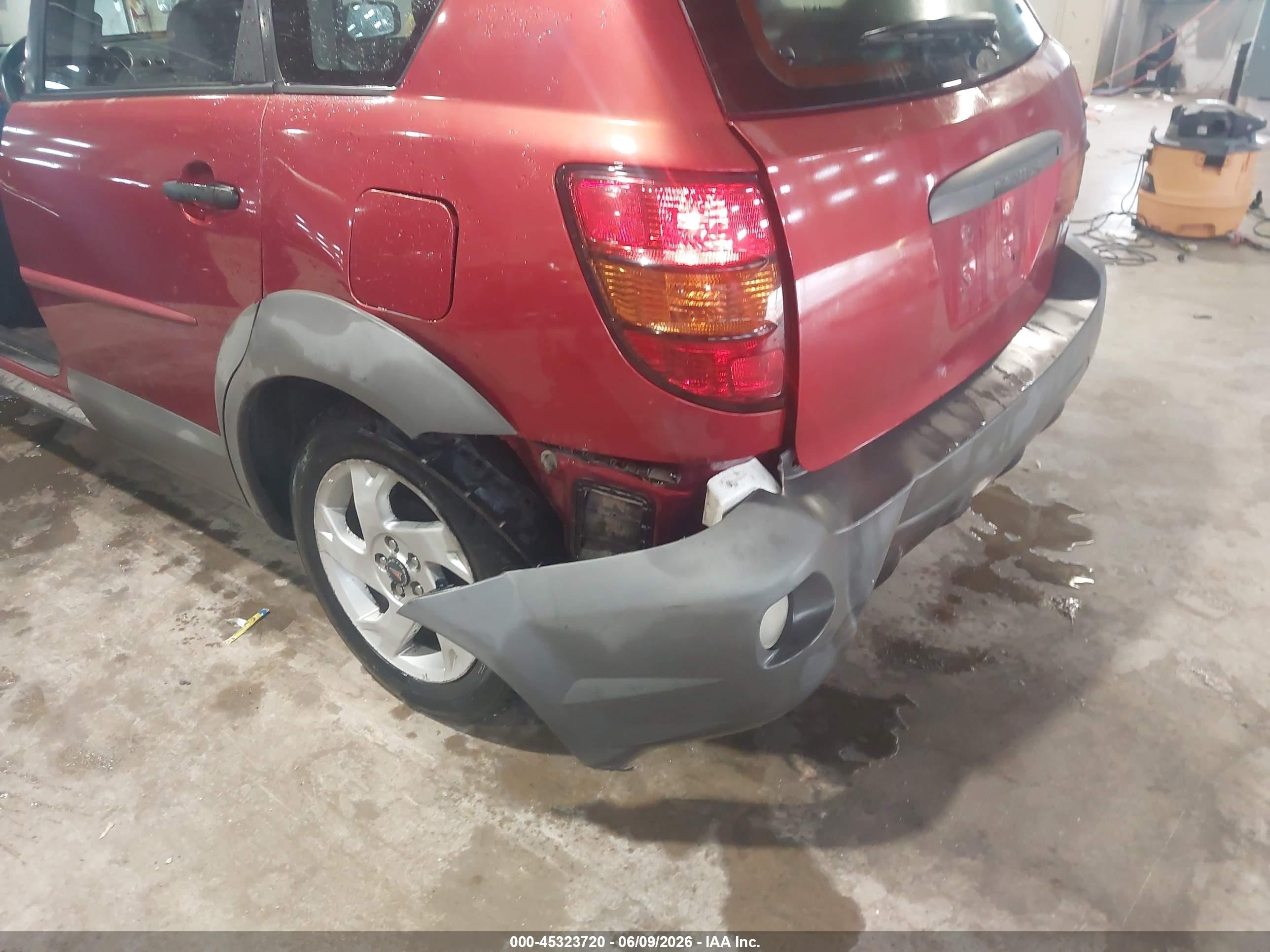 2003 Pontiac Vibe Orange vin: 5Y2SL62853Z467209