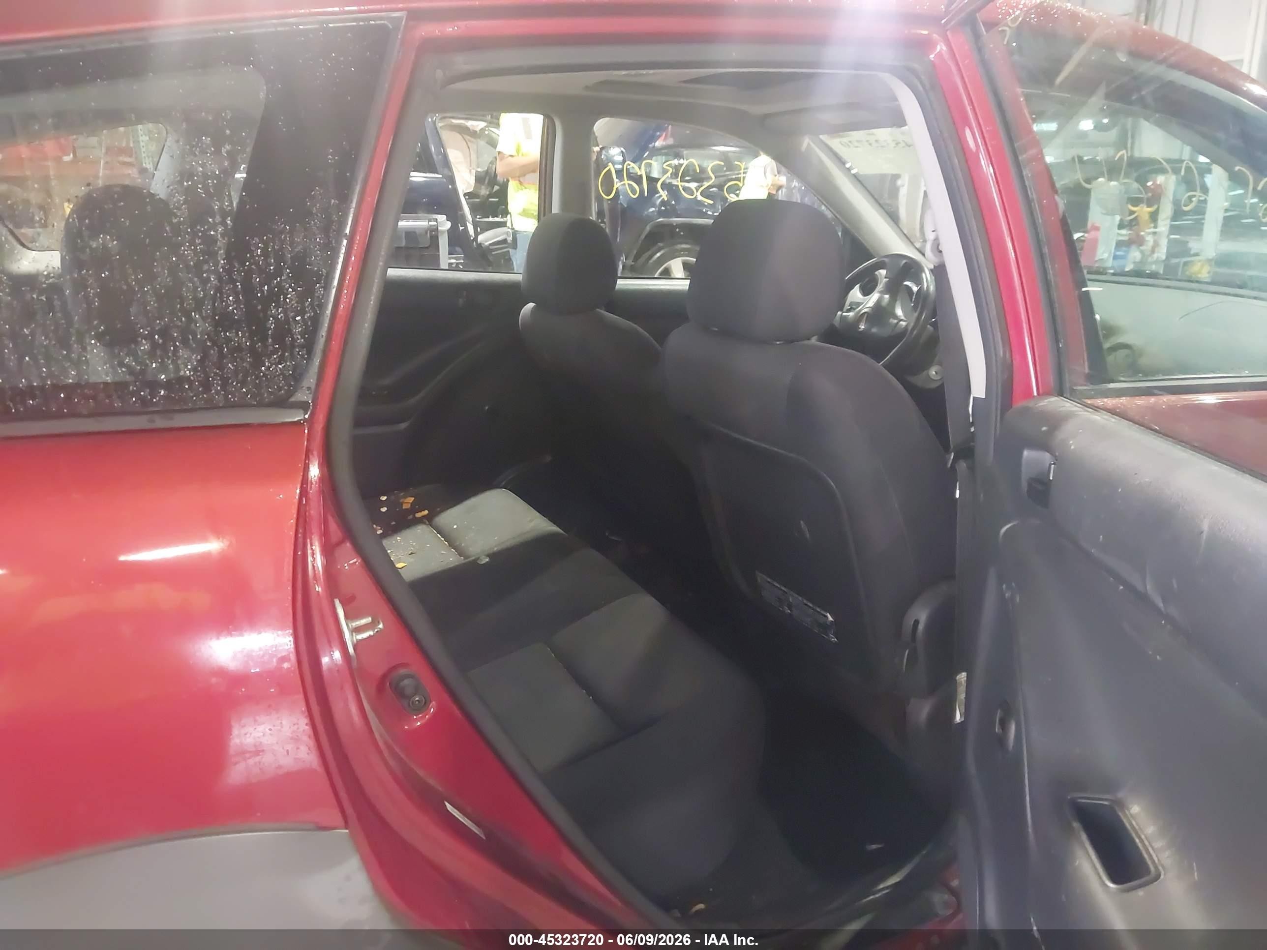 2003 Pontiac Vibe Orange vin: 5Y2SL62853Z467209