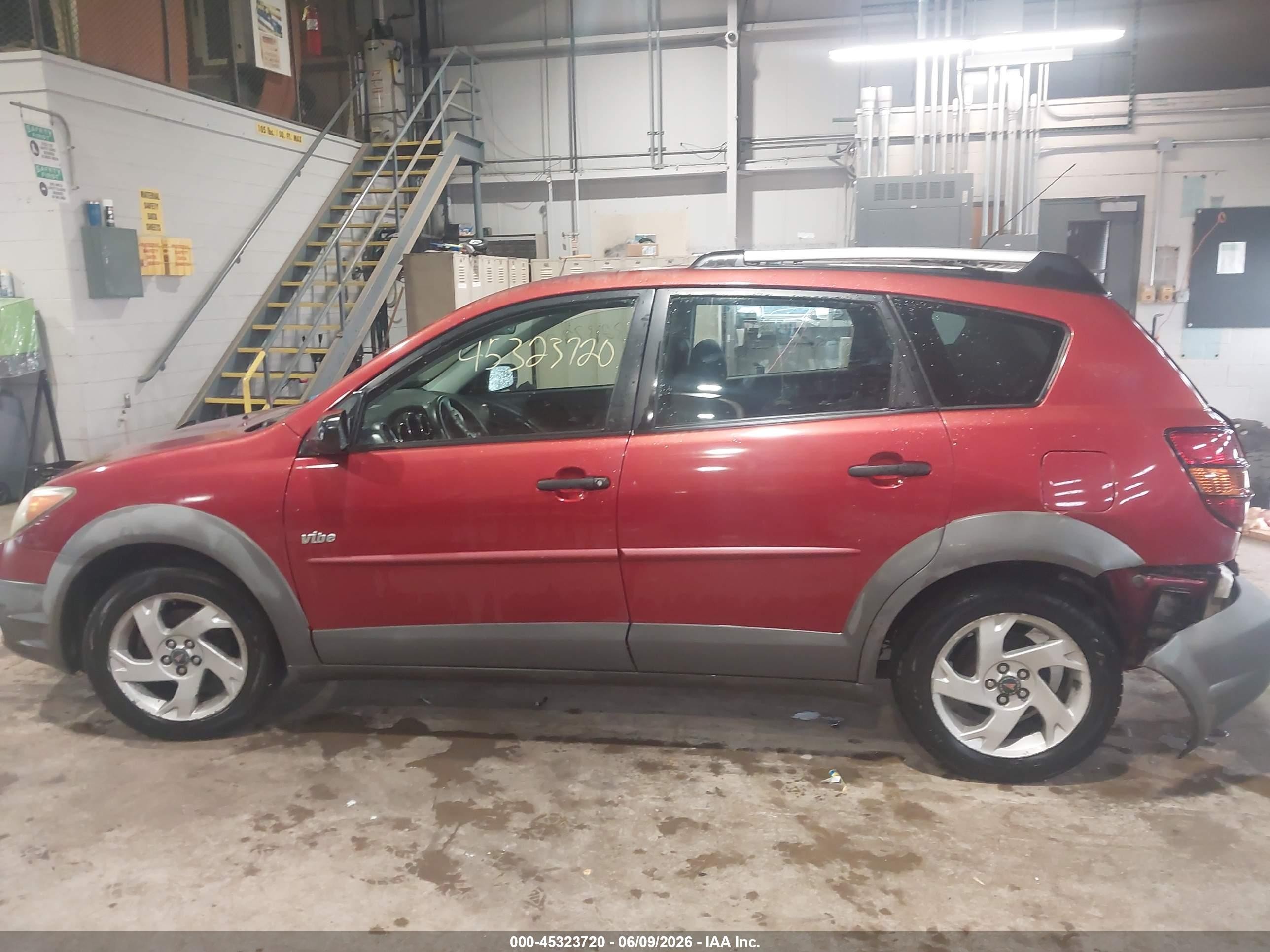 2003 Pontiac Vibe Orange vin: 5Y2SL62853Z467209