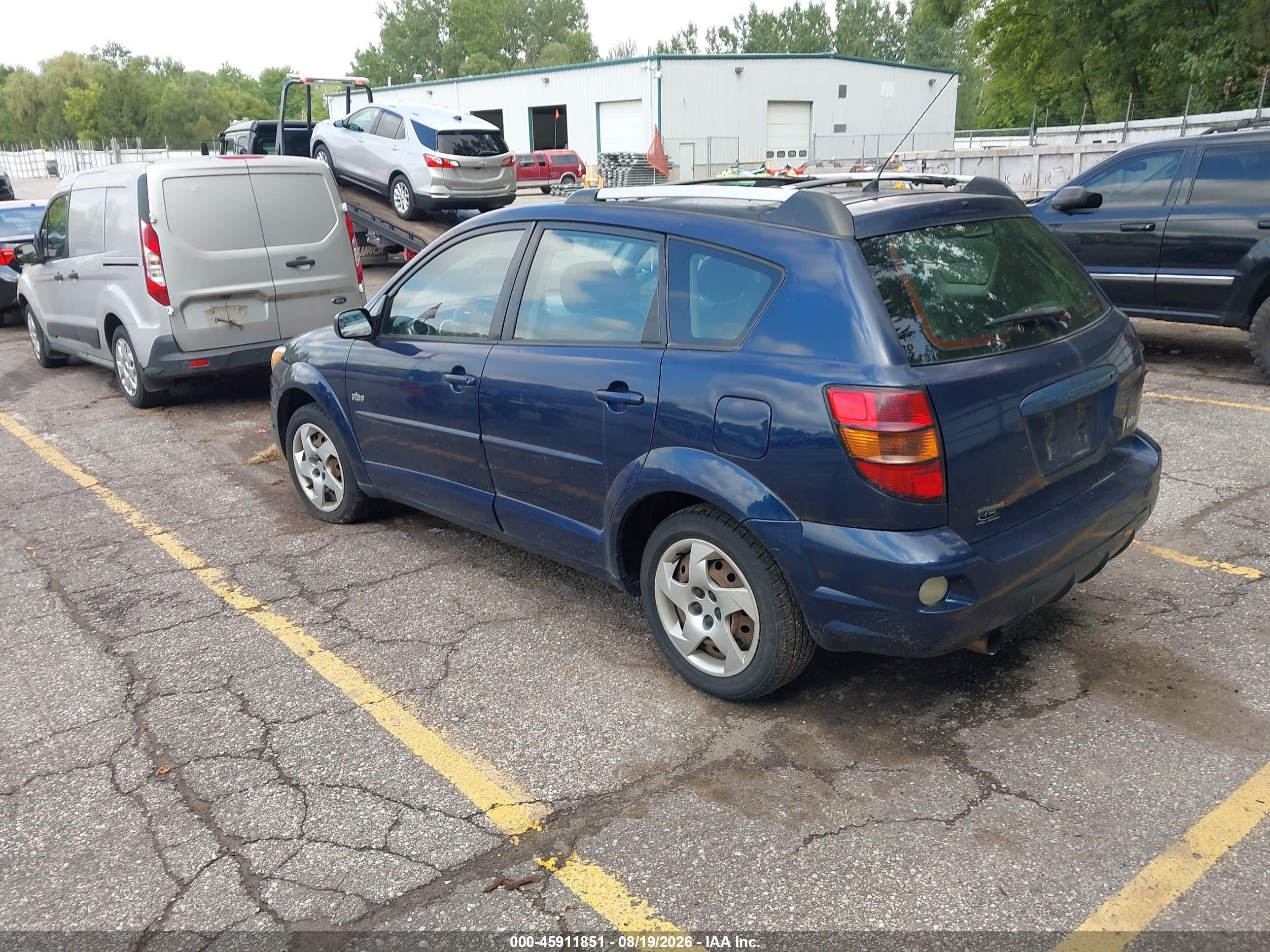 2004 Pontiac Vibe   Синий vin: 5Y2SL62854Z414866