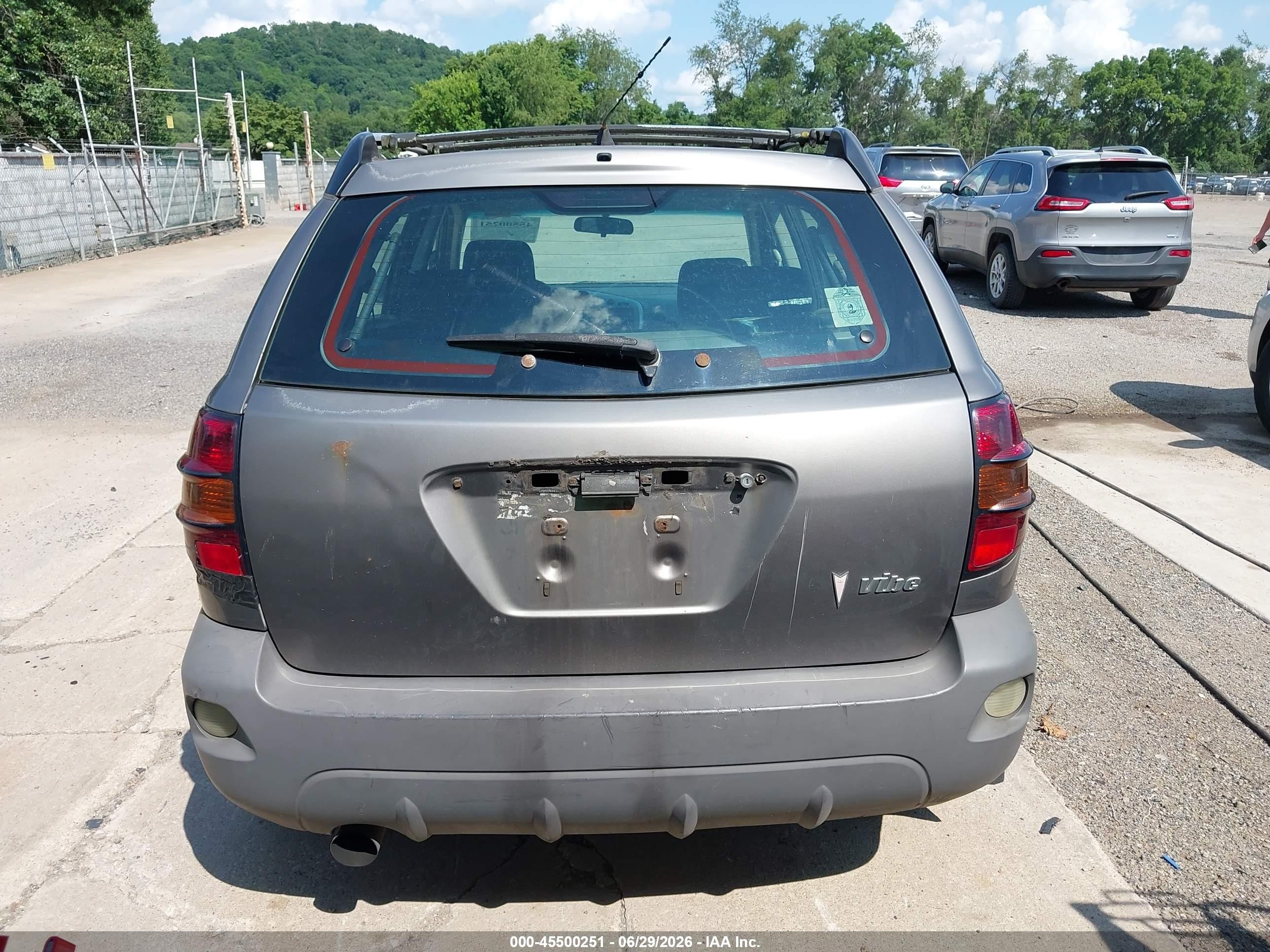 2004 Pontiac Vibe   Gray vin: 5Y2SL62854Z441954