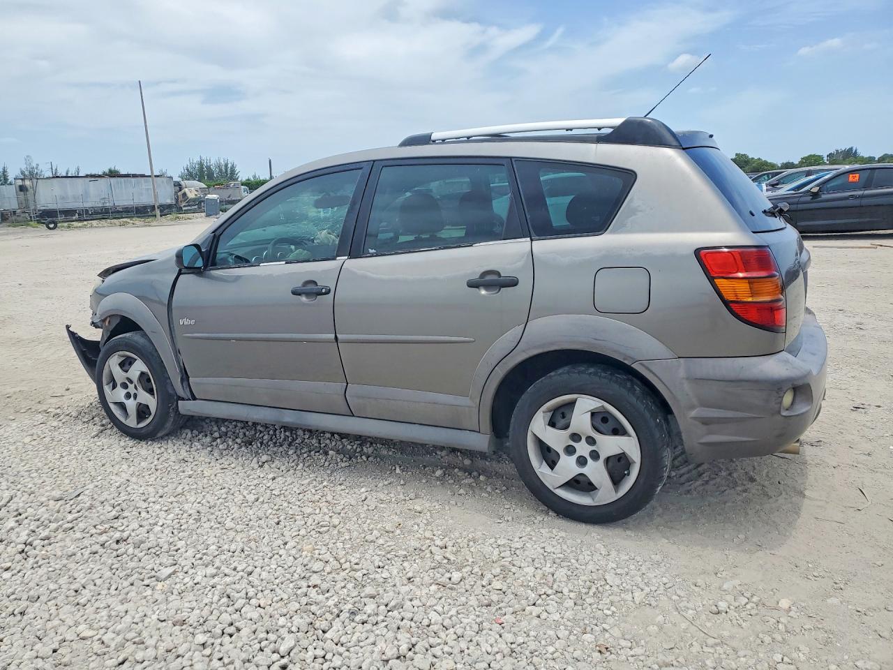 2004 Pontiac Vibe Gray vin: 5Y2SL62854Z447589