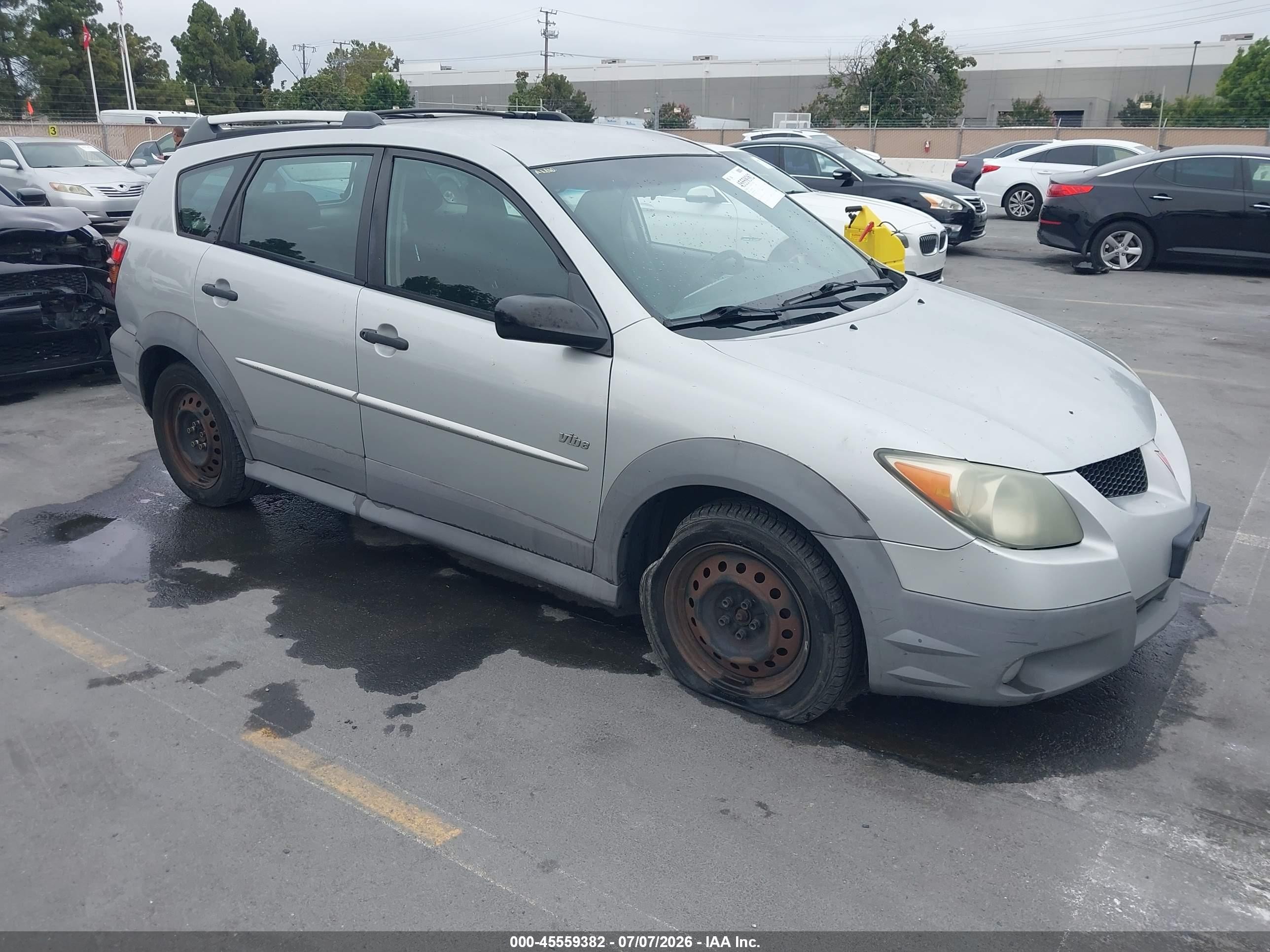 2004 Pontiac Vibe   Gray vin: 5Y2SL62854Z458026