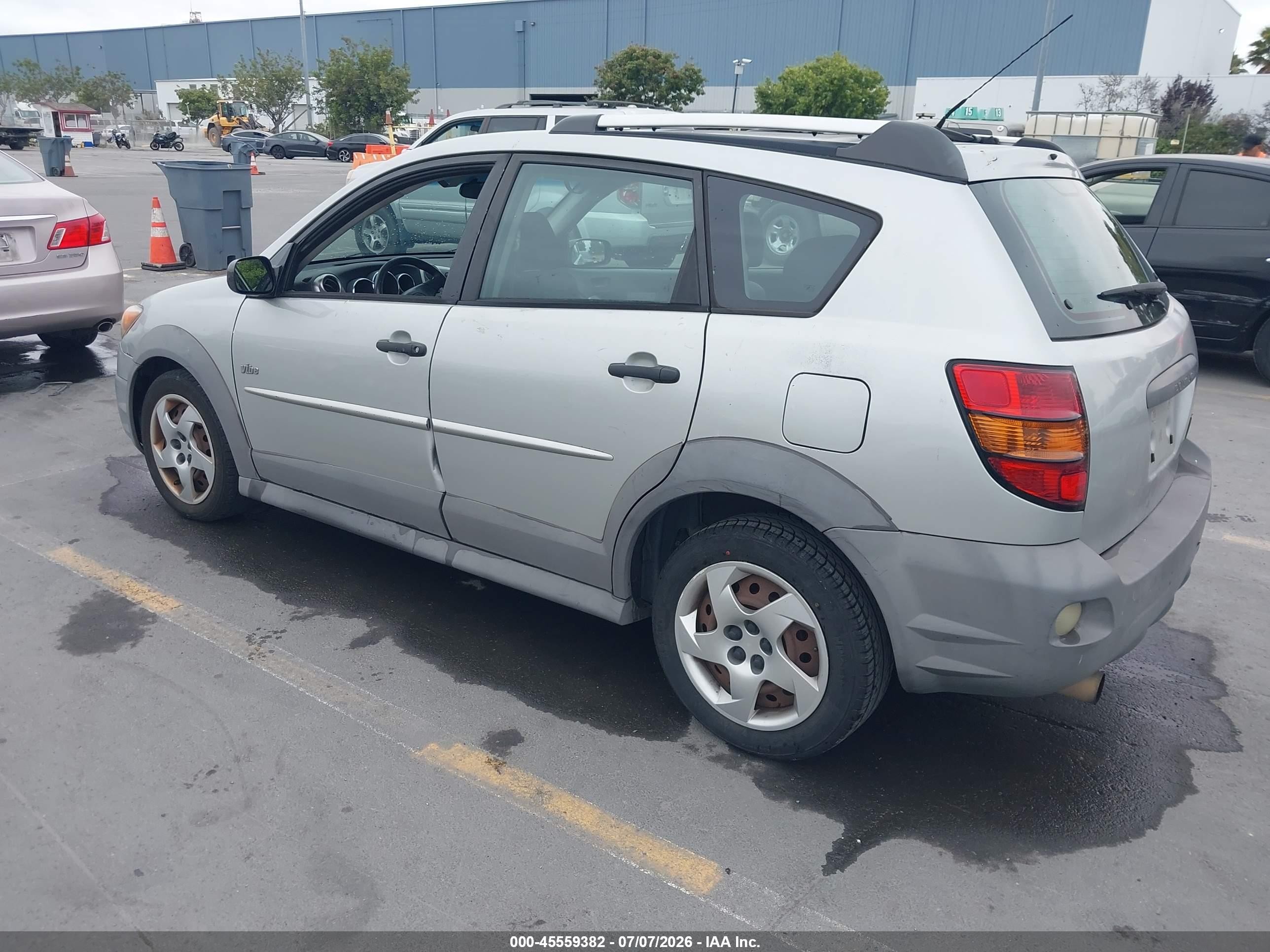 2004 Pontiac Vibe   Gray vin: 5Y2SL62854Z458026