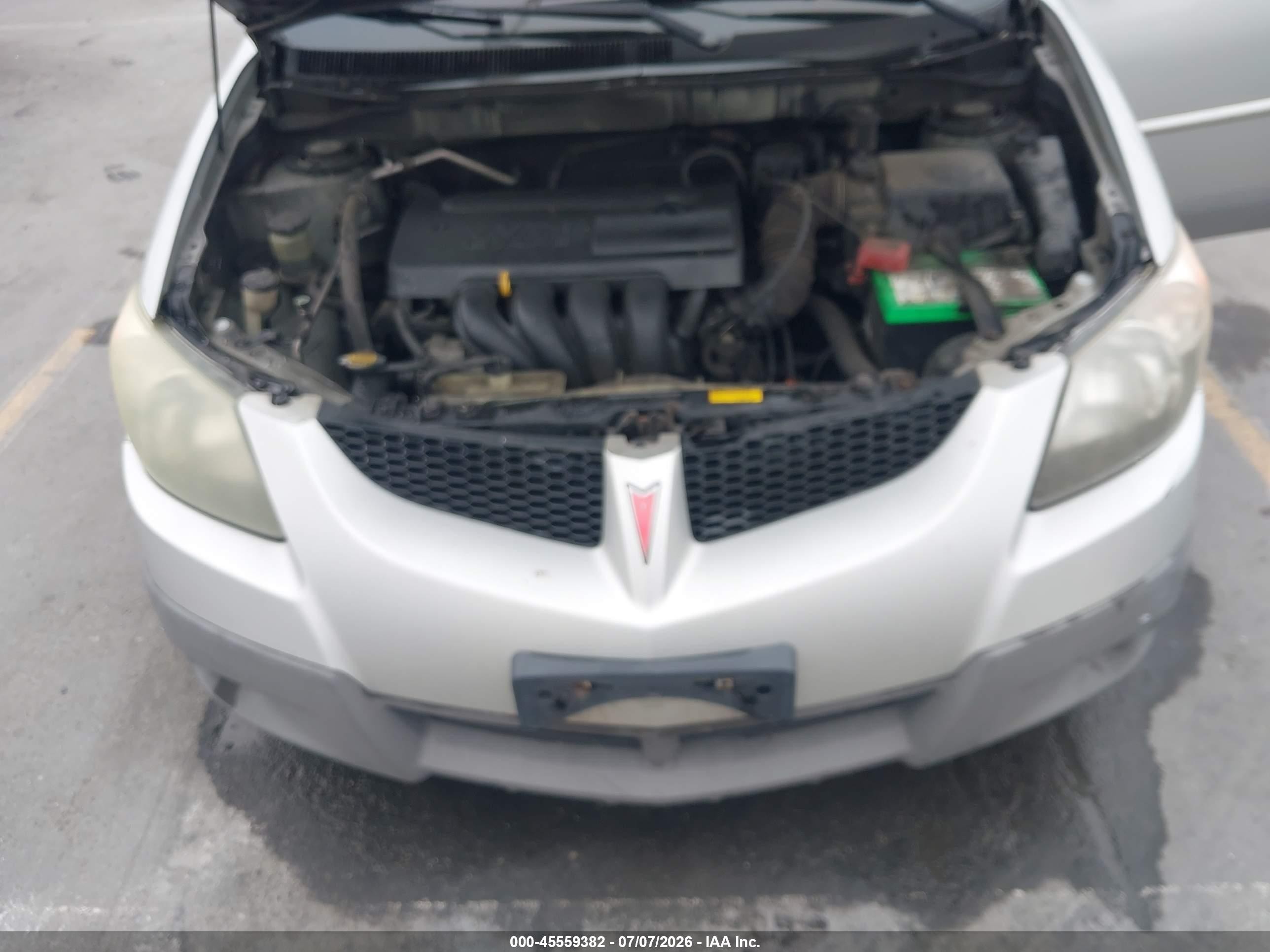 2004 Pontiac Vibe   Gray vin: 5Y2SL62854Z458026