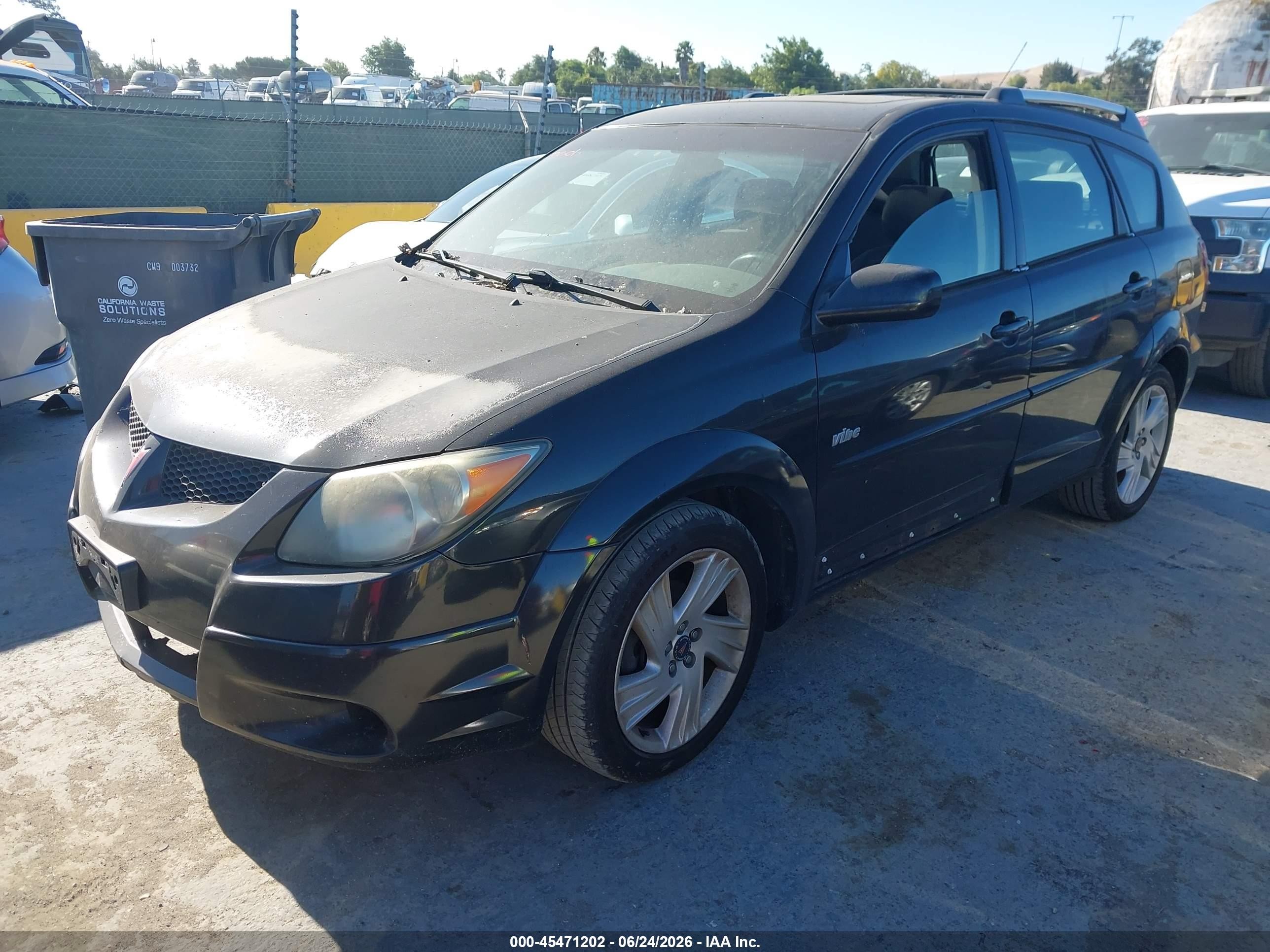 2004 Pontiac Vibe   Black vin: 5Y2SL62854Z469110