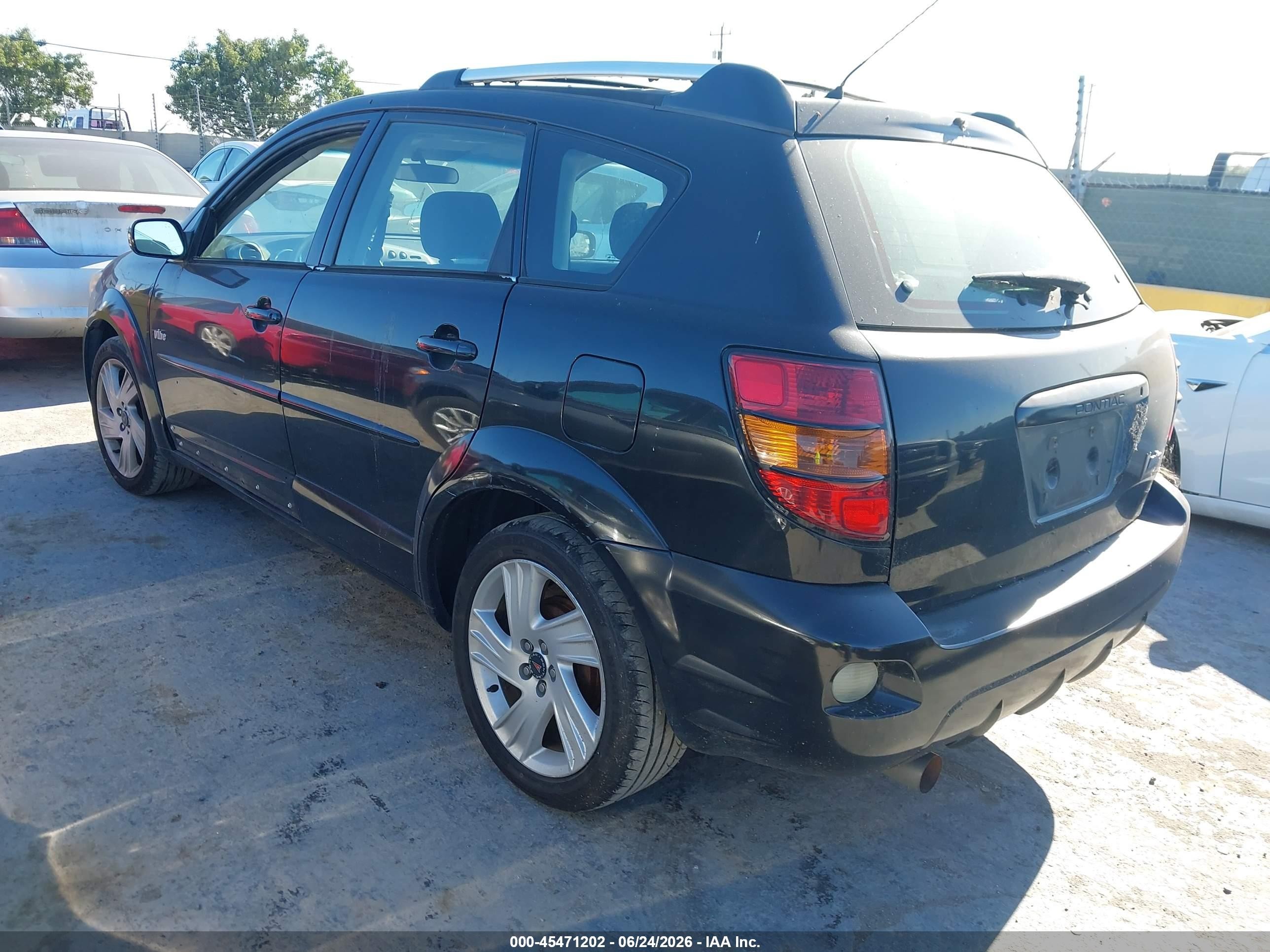 2004 Pontiac Vibe   Black vin: 5Y2SL62854Z469110