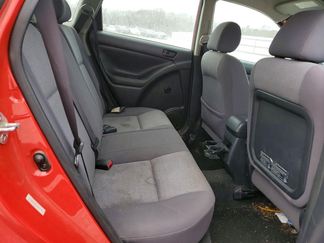 2003 Pontiac Vibe Red vin: 5Y2SL62863Z417581