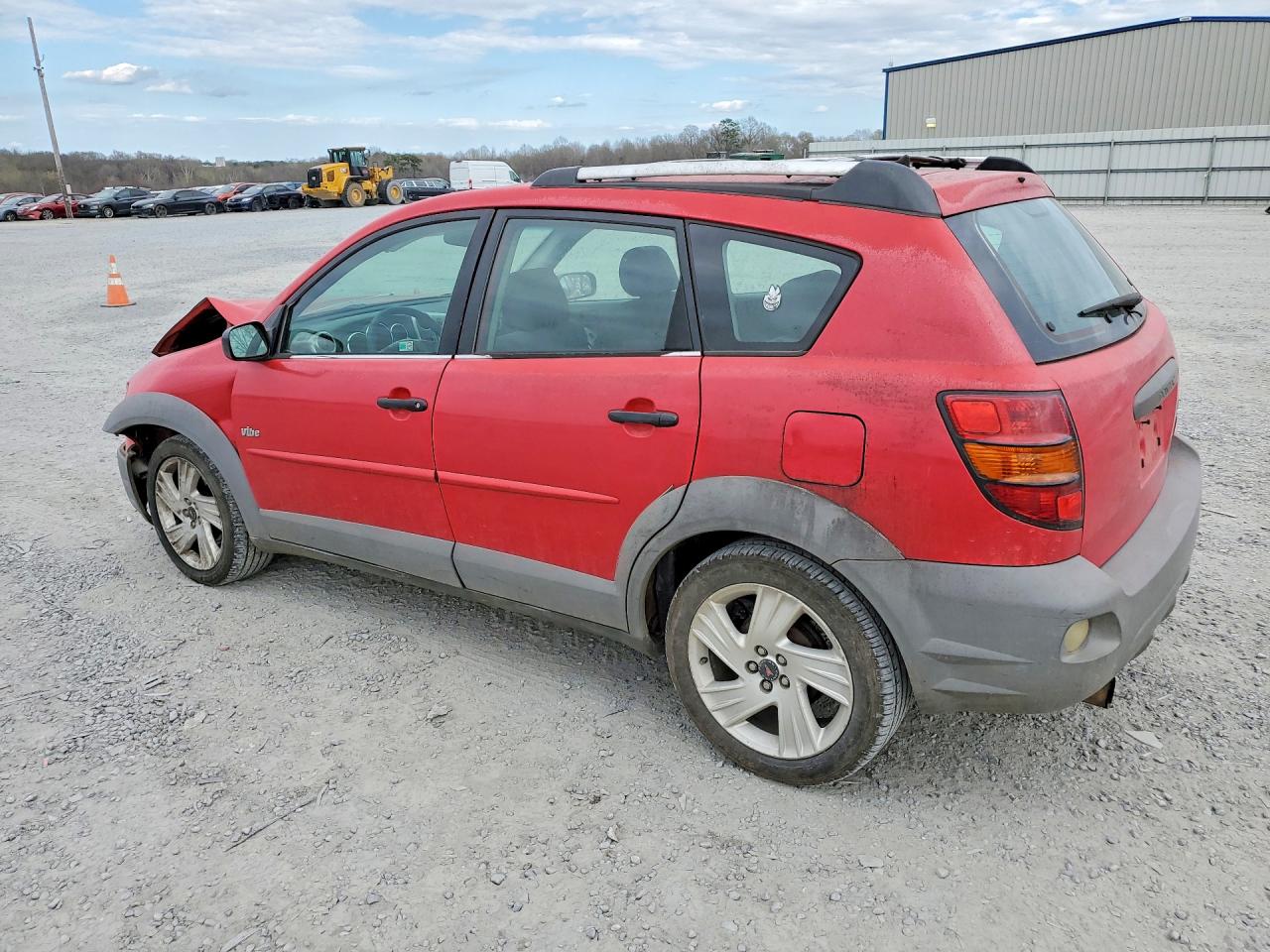2003 Pontiac Vibe Red vin: 5Y2SL62863Z417581