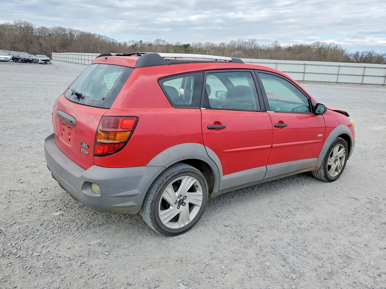 2003 Pontiac Vibe Red vin: 5Y2SL62863Z417581