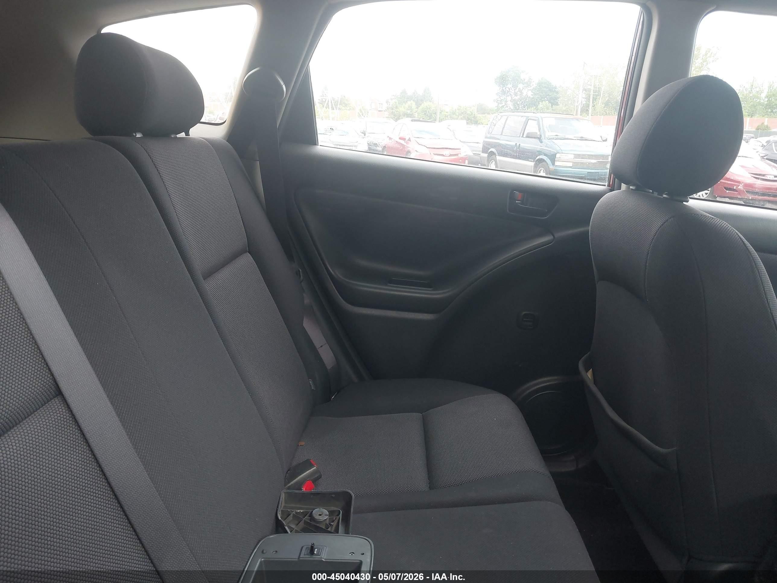 2003 Pontiac Vibe   Red vin: 5Y2SL62863Z423607