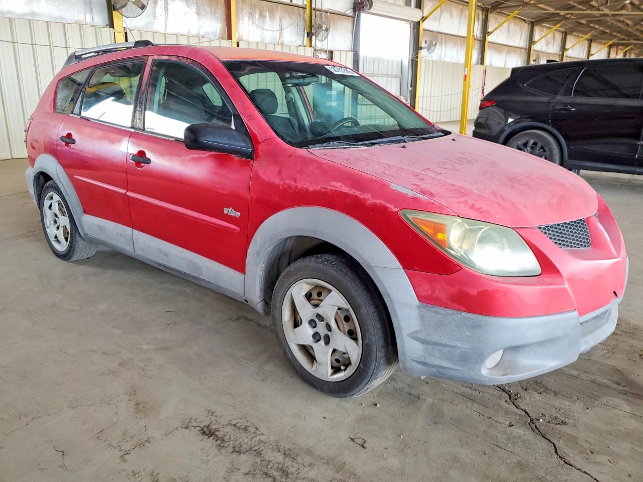 2003 Pontiac Vibe Red vin: 5Y2SL62863Z435806