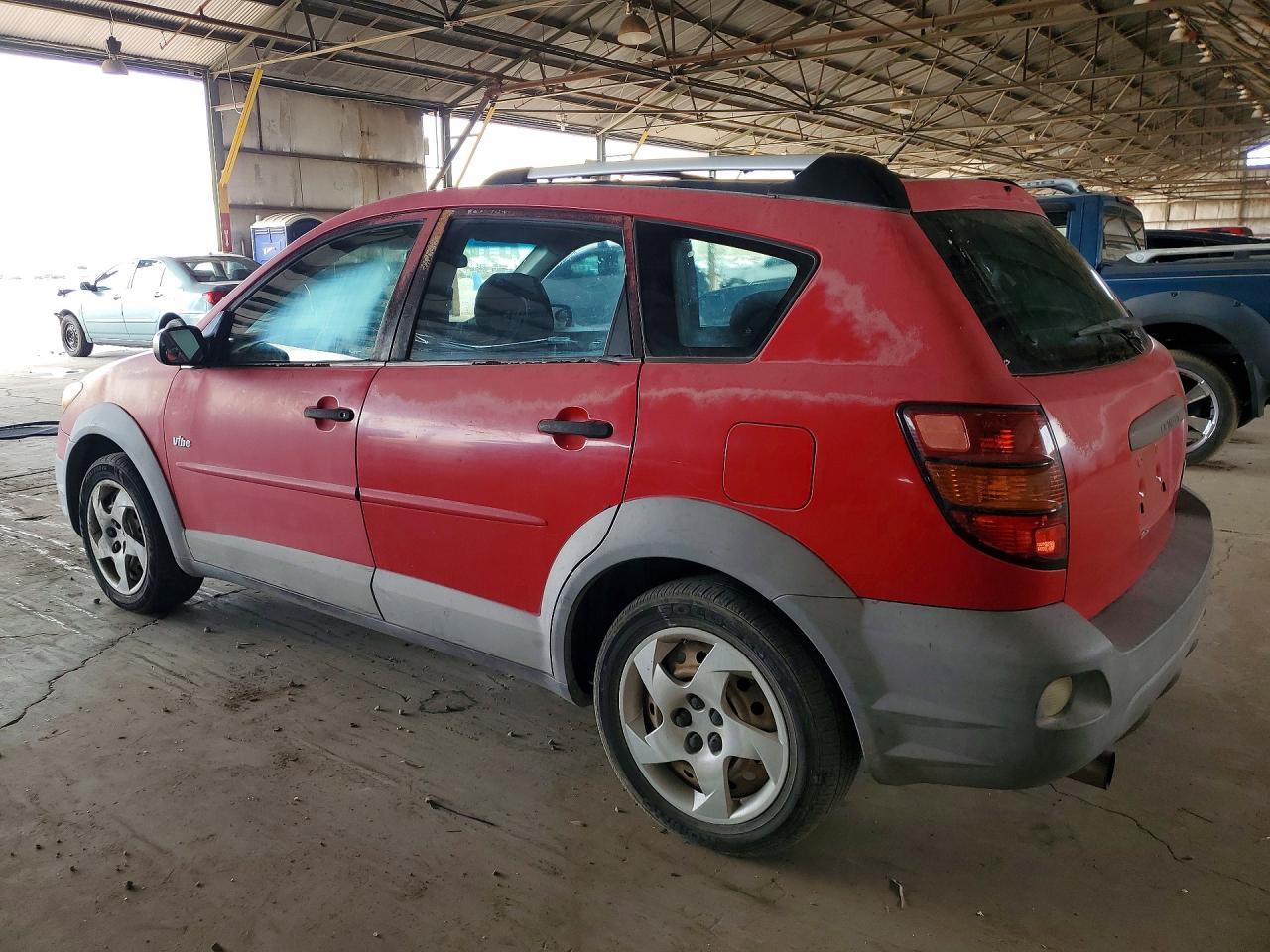 2003 Pontiac Vibe Red vin: 5Y2SL62863Z435806