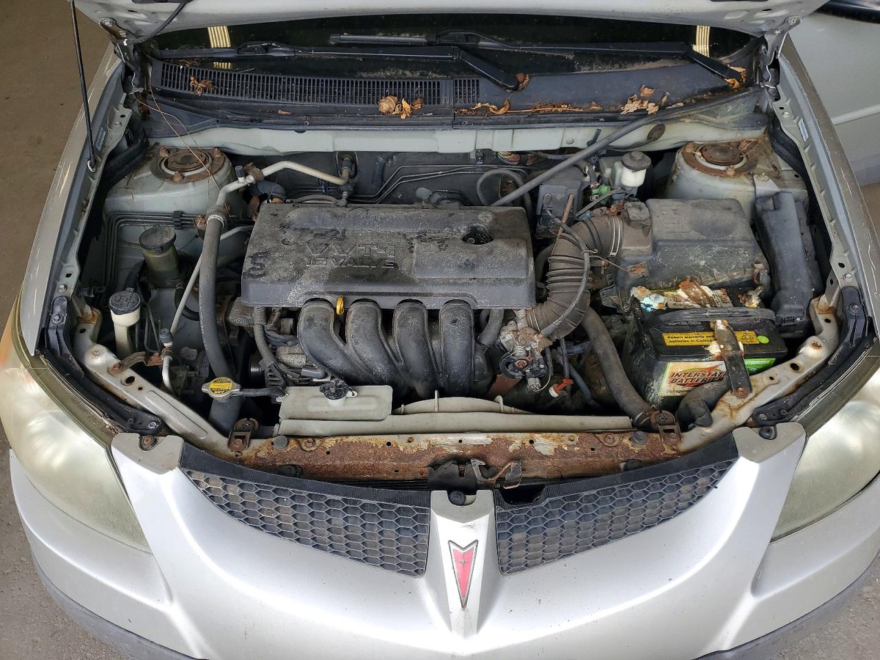 2004 Pontiac Vibe Silver vin: 5Y2SL62864Z404718