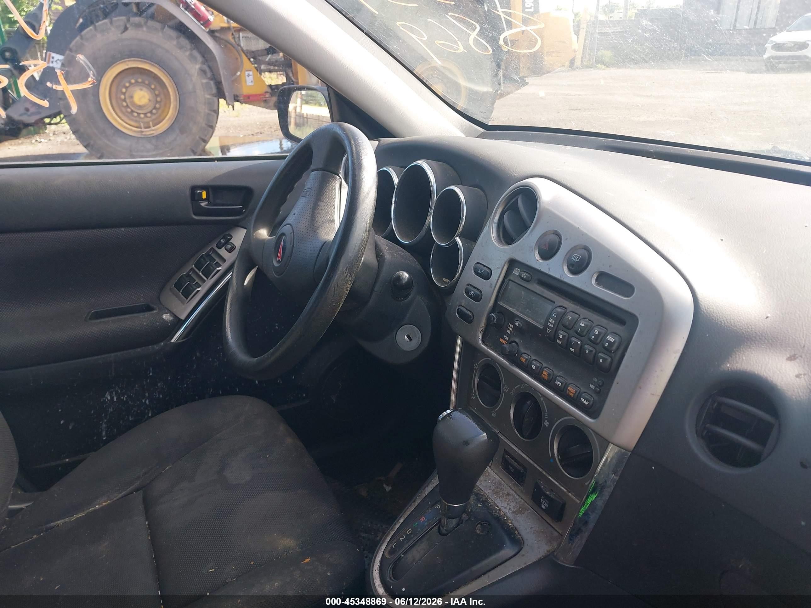 2003 Pontiac Vibe   Black vin: 5Y2SL62873Z406704
