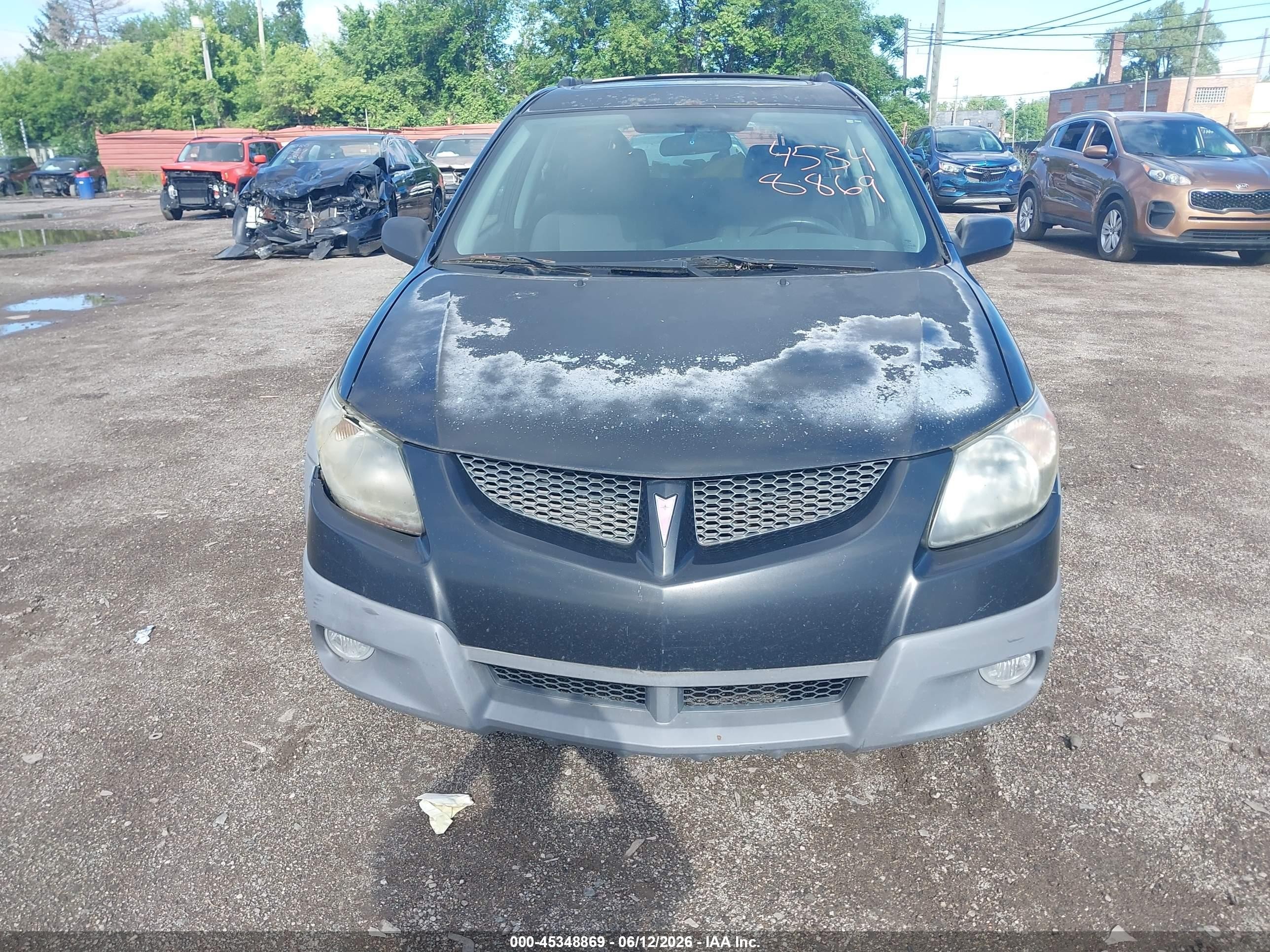 2003 Pontiac Vibe   Black vin: 5Y2SL62873Z406704