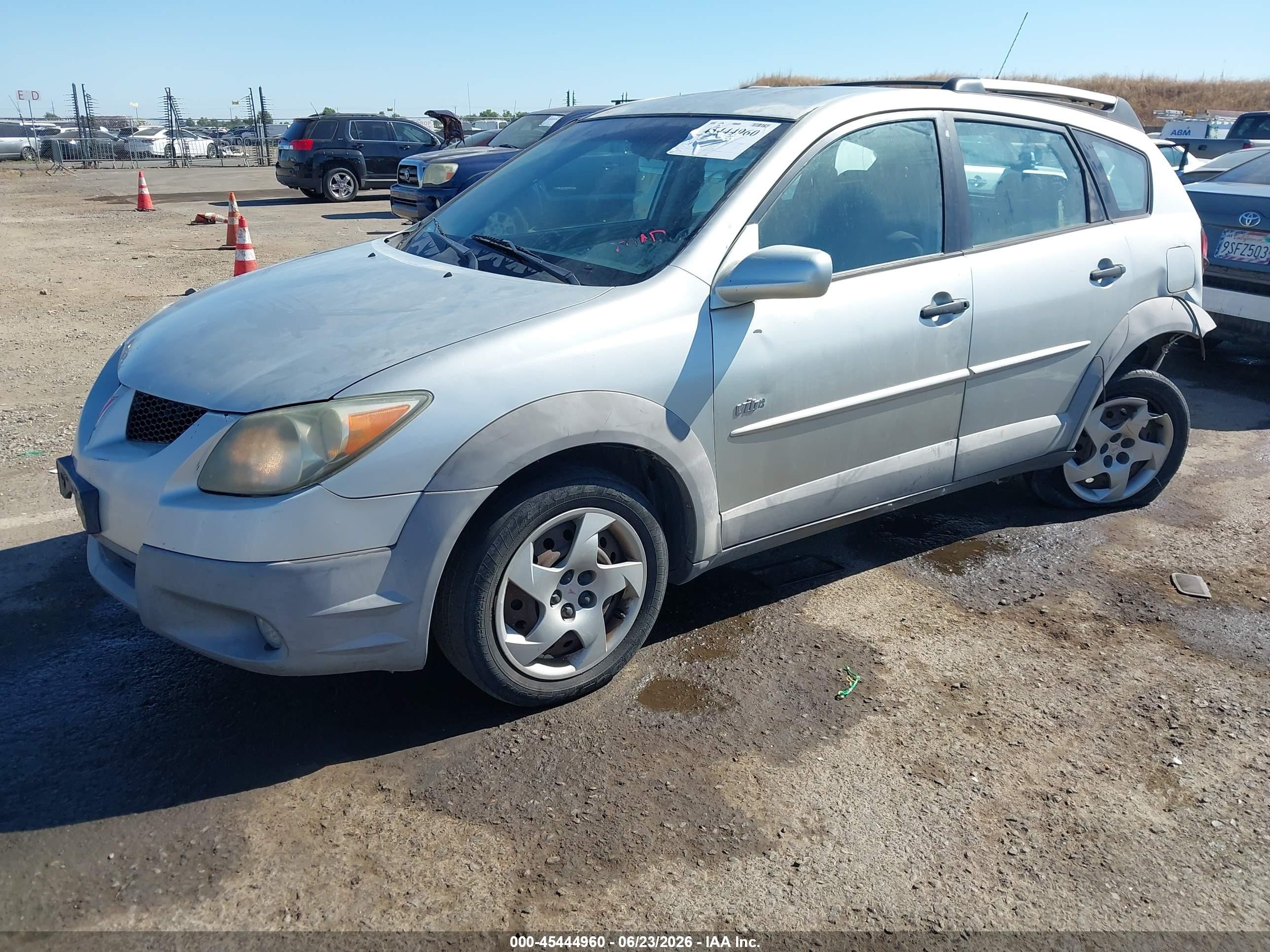 2003 Pontiac Vibe   Silver vin: 5Y2SL62873Z438052