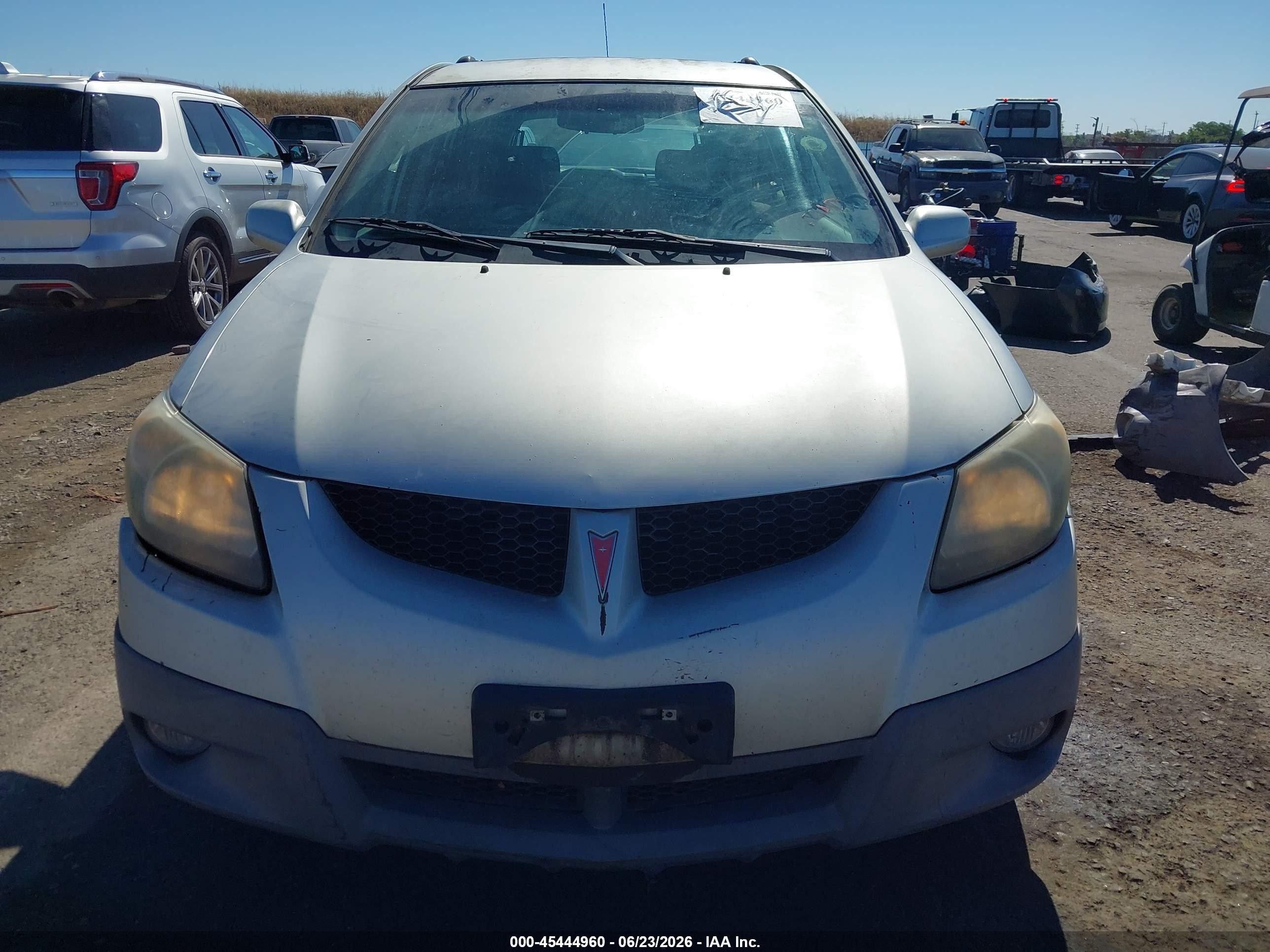 2003 Pontiac Vibe   Silver vin: 5Y2SL62873Z438052