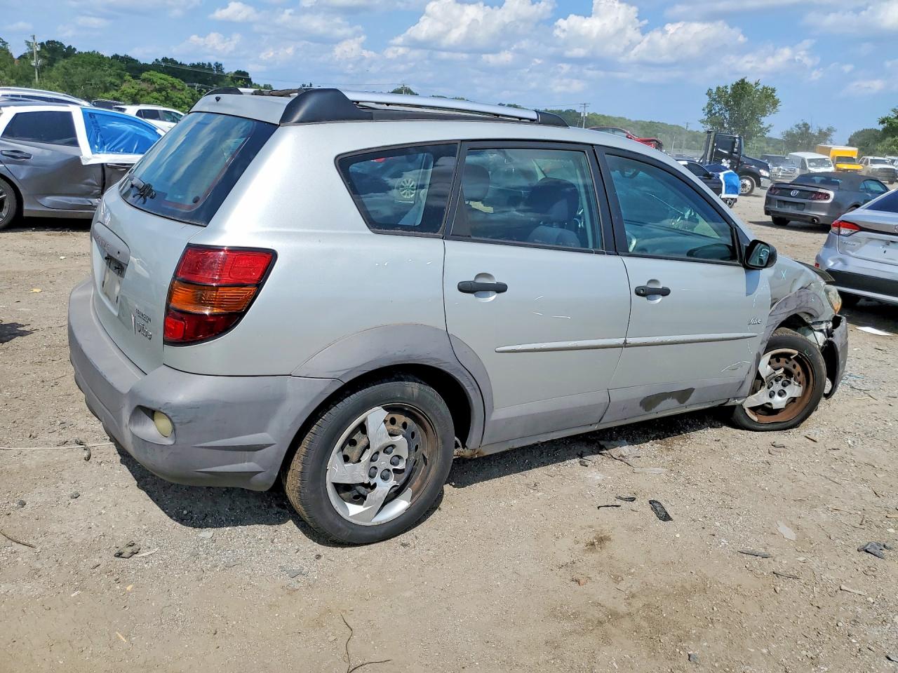 2004 Pontiac Vibe Silver vin: 5Y2SL62874Z425626