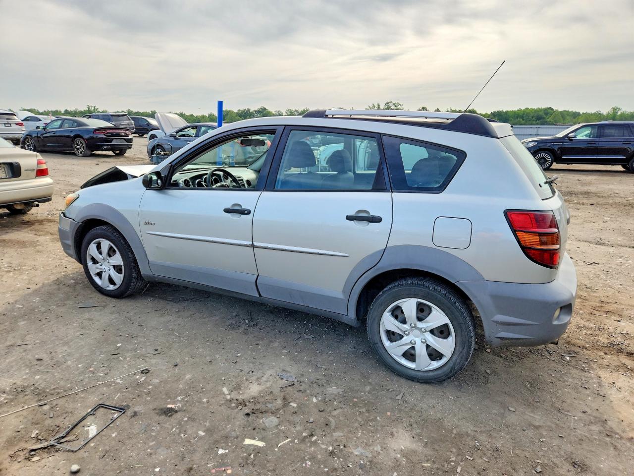 2003 Pontiac Vibe Silver vin: 5Y2SL62883Z478365