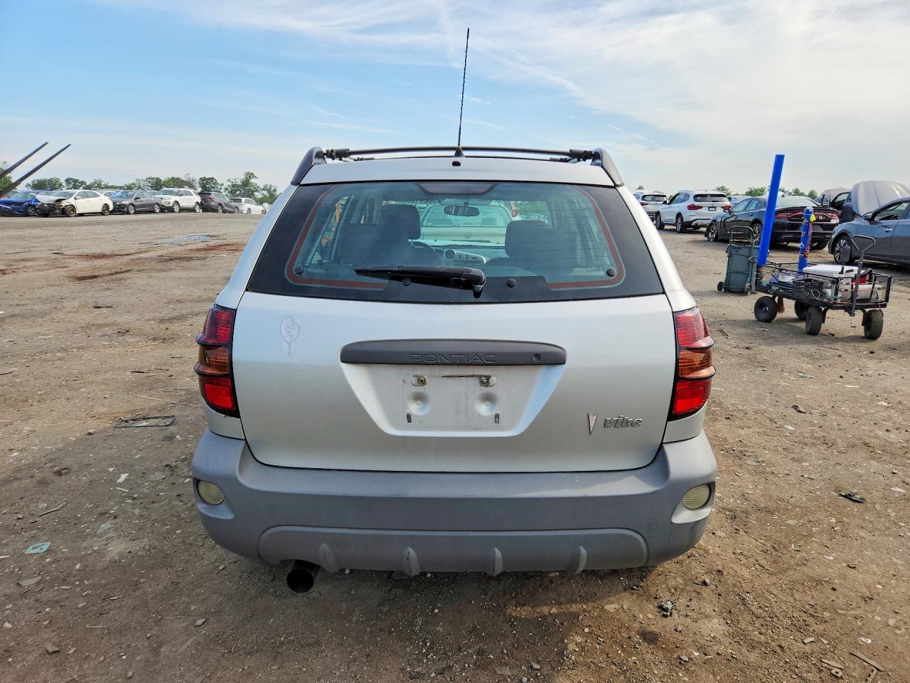 2003 Pontiac Vibe Silver vin: 5Y2SL62883Z478365