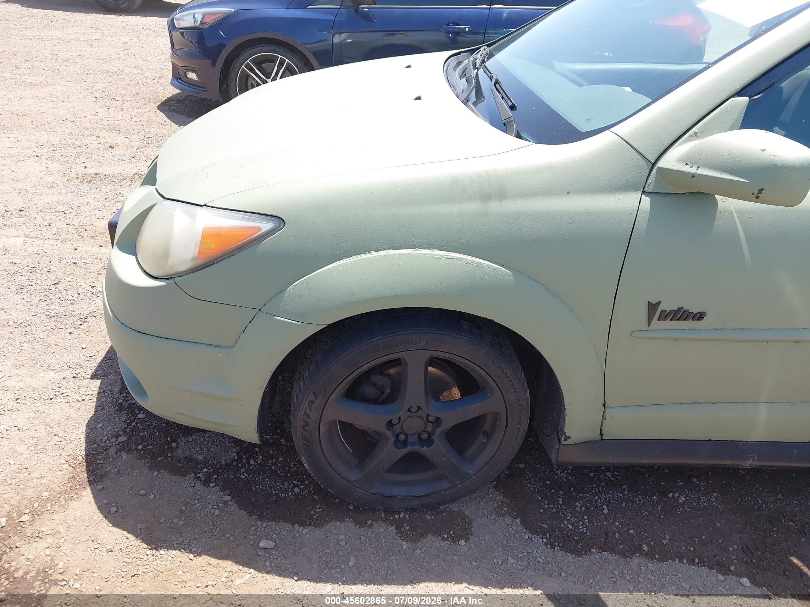 2004 Pontiac Vibe   Green vin: 5Y2SL62884Z421827