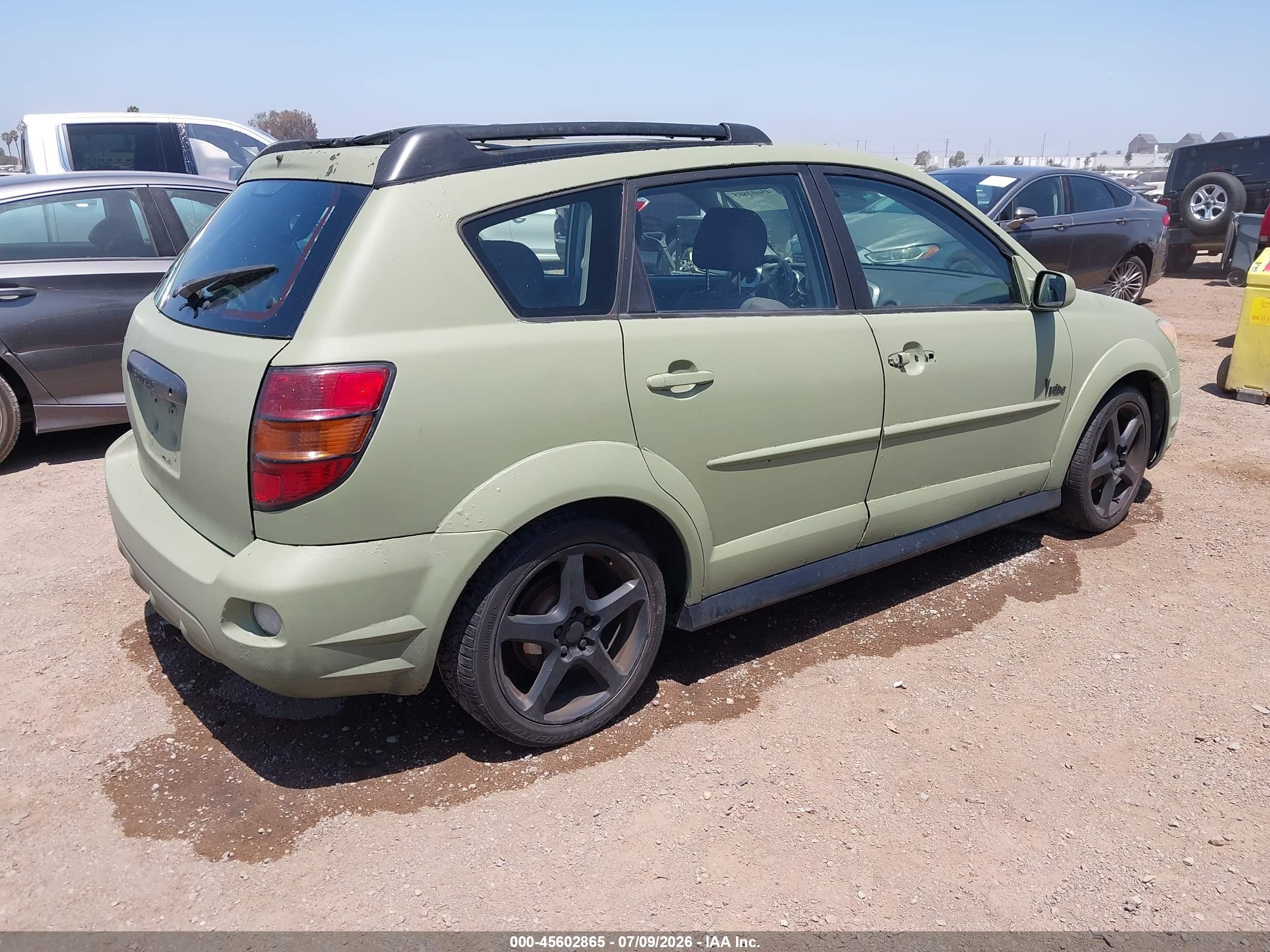 2004 Pontiac Vibe   Green vin: 5Y2SL62884Z421827