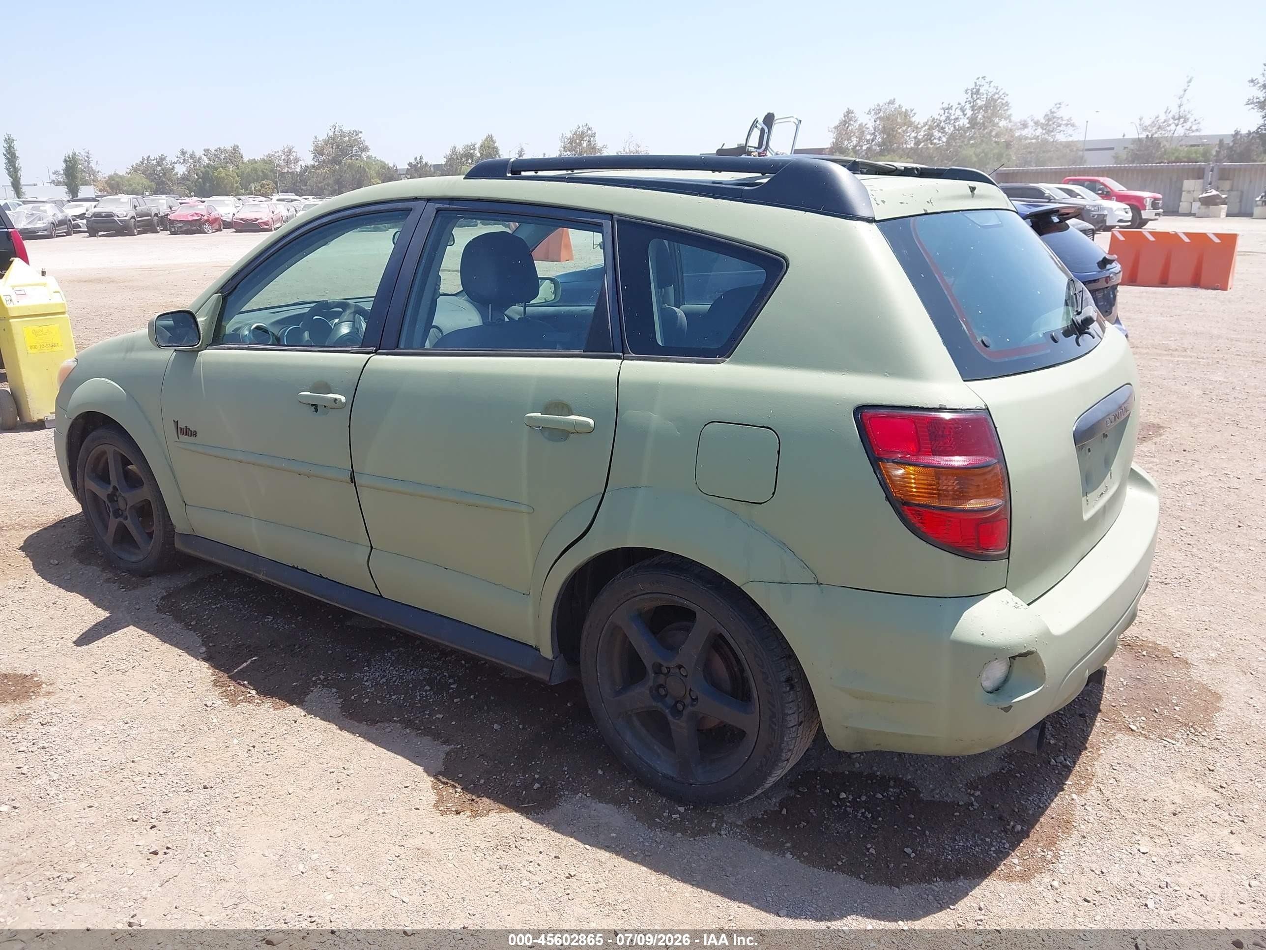 2004 Pontiac Vibe   Green vin: 5Y2SL62884Z421827