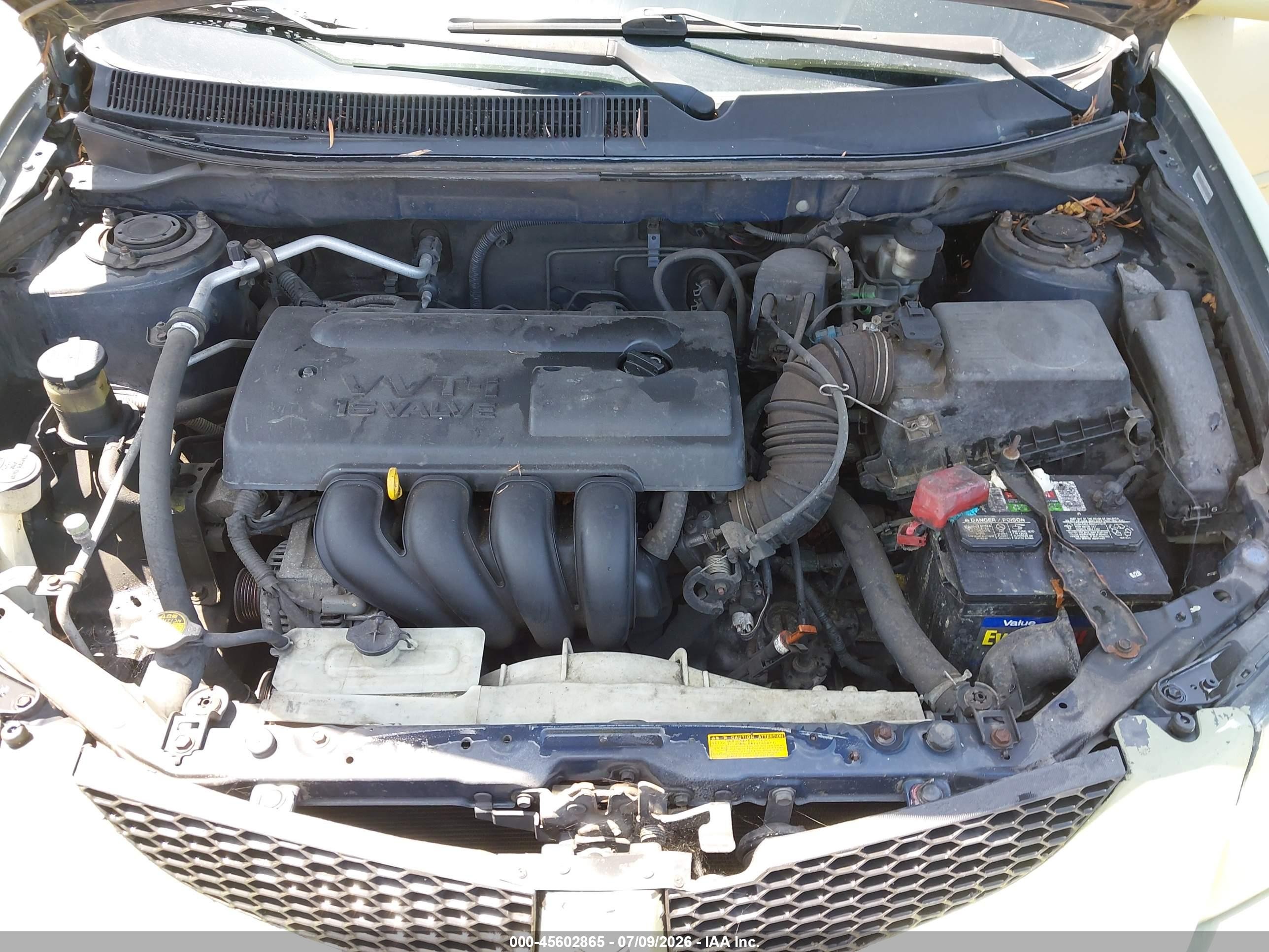 2004 Pontiac Vibe   Green vin: 5Y2SL62884Z421827