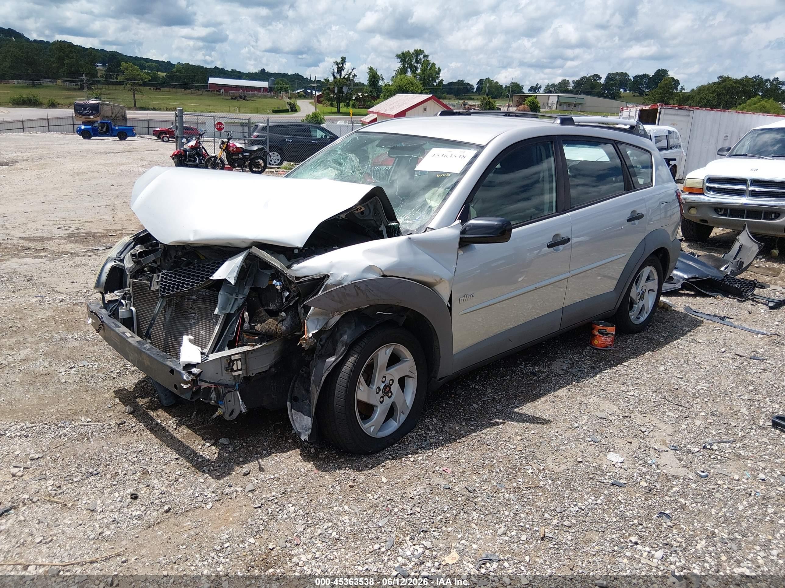 2003 Pontiac Vibe   Silver vin: 5Y2SL62893Z405733