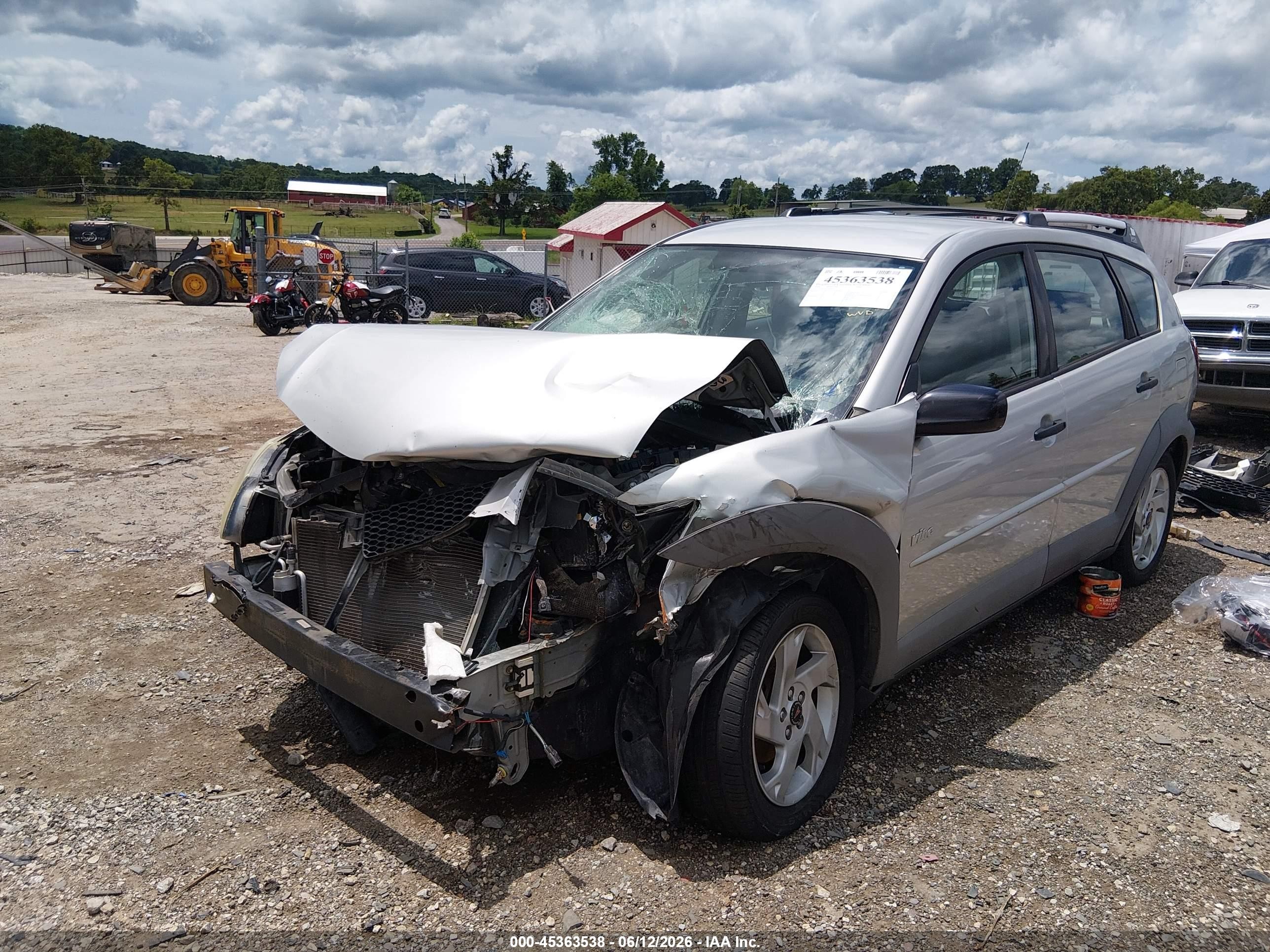 2003 Pontiac Vibe   Silver vin: 5Y2SL62893Z405733