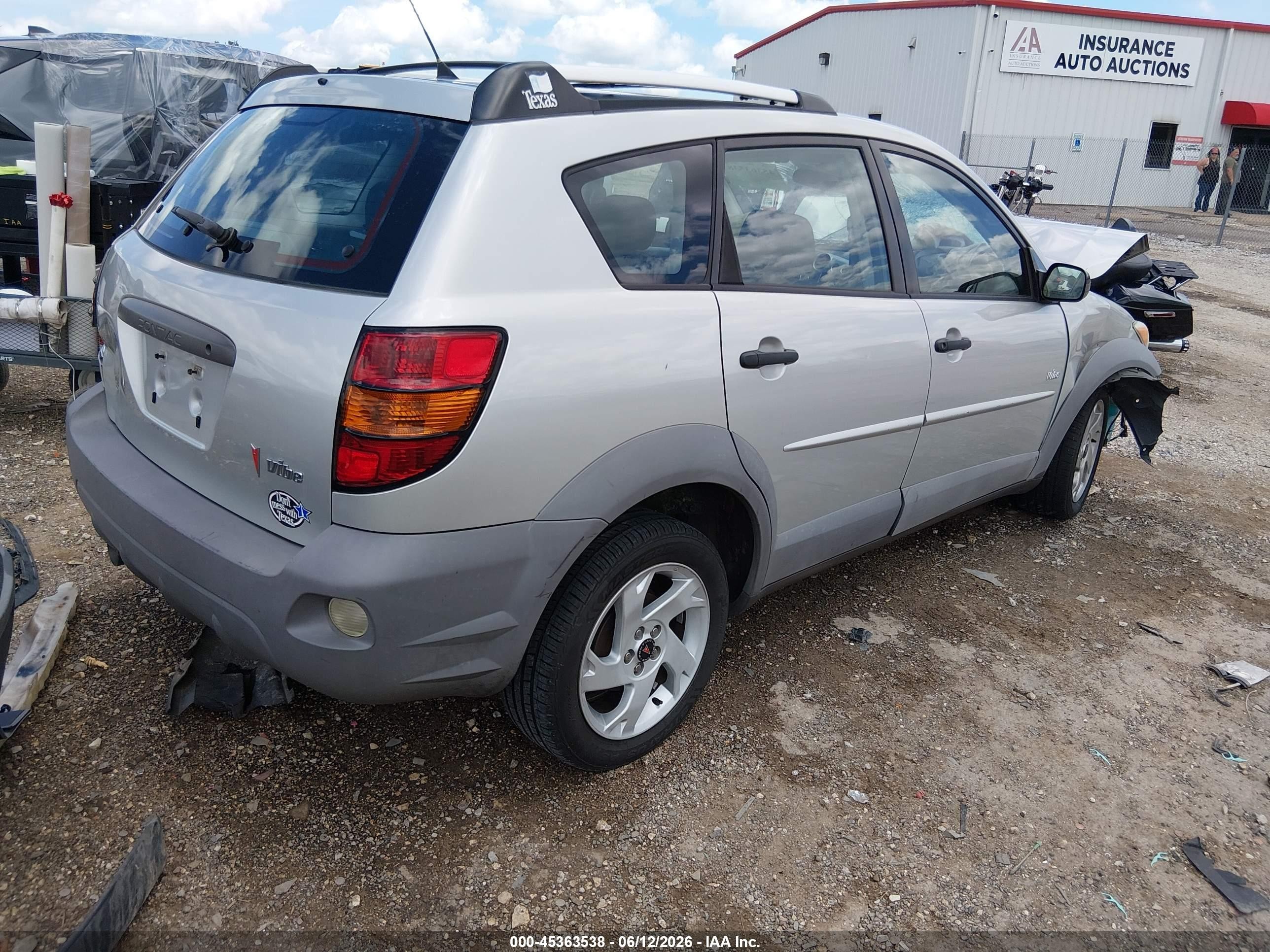2003 Pontiac Vibe   Silver vin: 5Y2SL62893Z405733