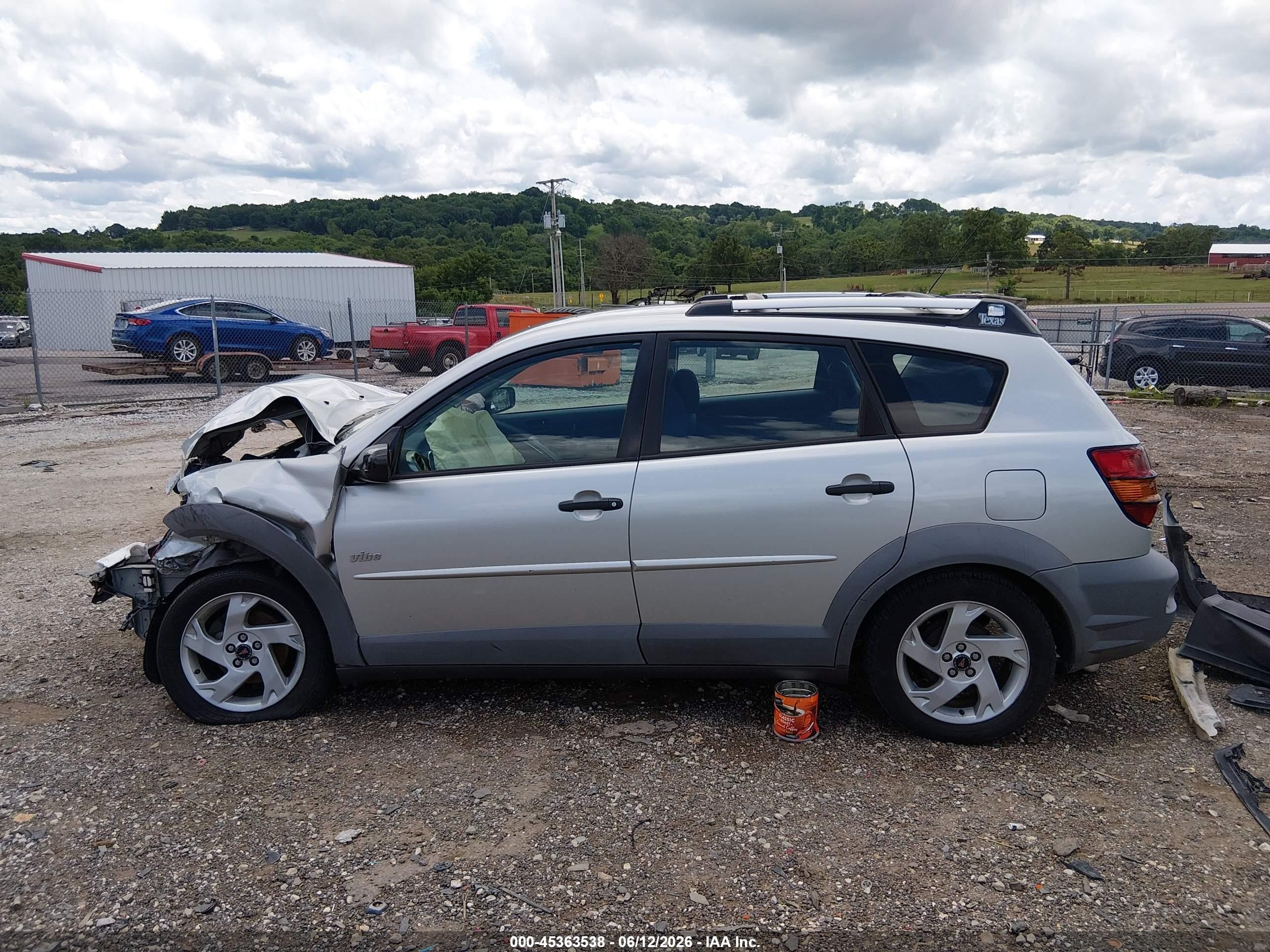 2003 Pontiac Vibe   Silver vin: 5Y2SL62893Z405733