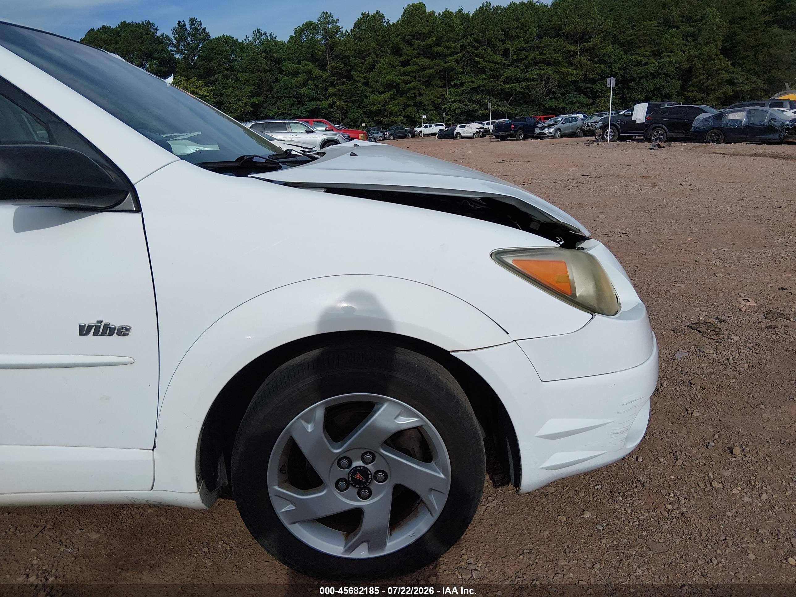 2003 Pontiac Vibe   White vin: 5Y2SL62893Z449750