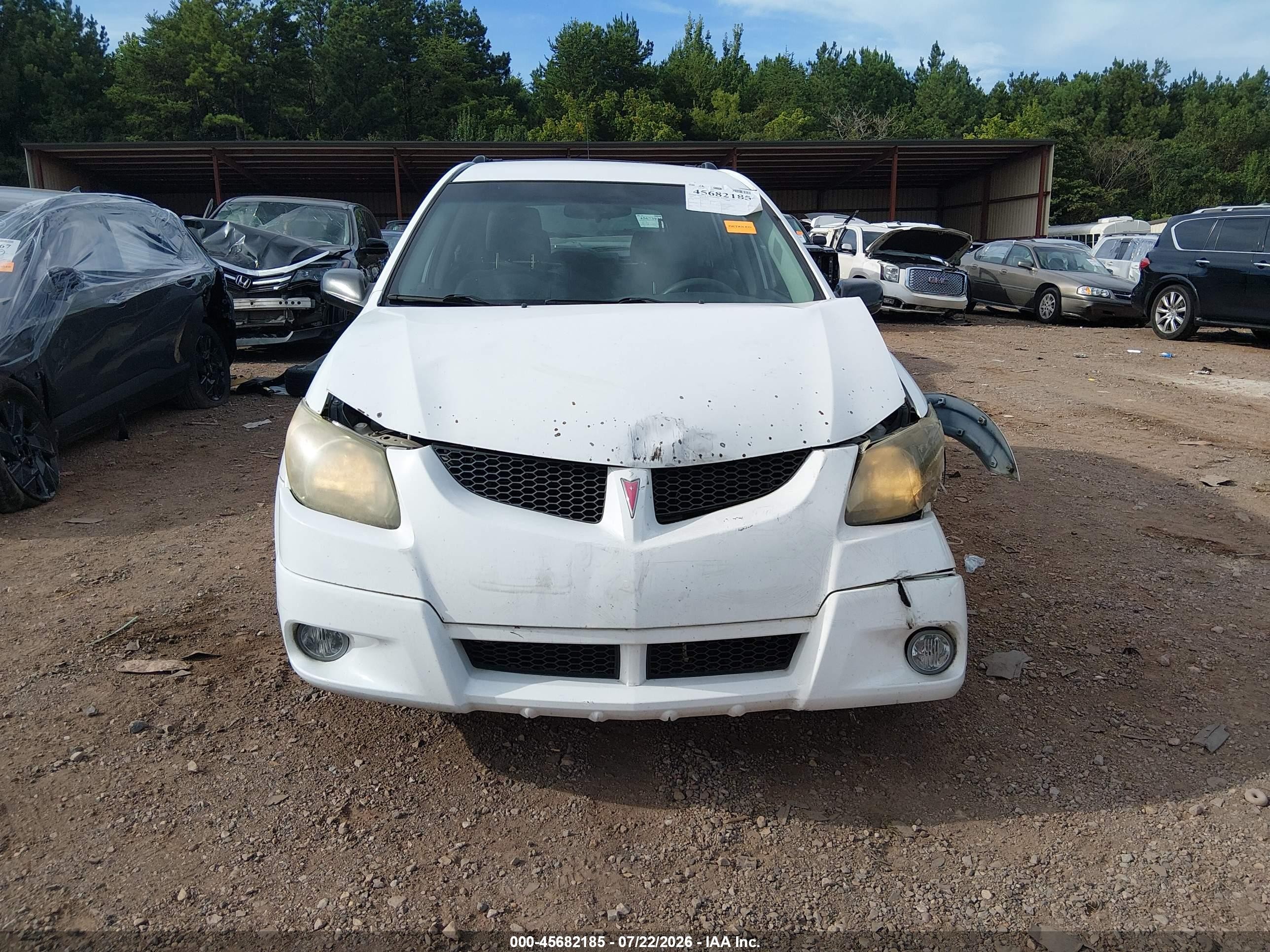 2003 Pontiac Vibe   White vin: 5Y2SL62893Z449750