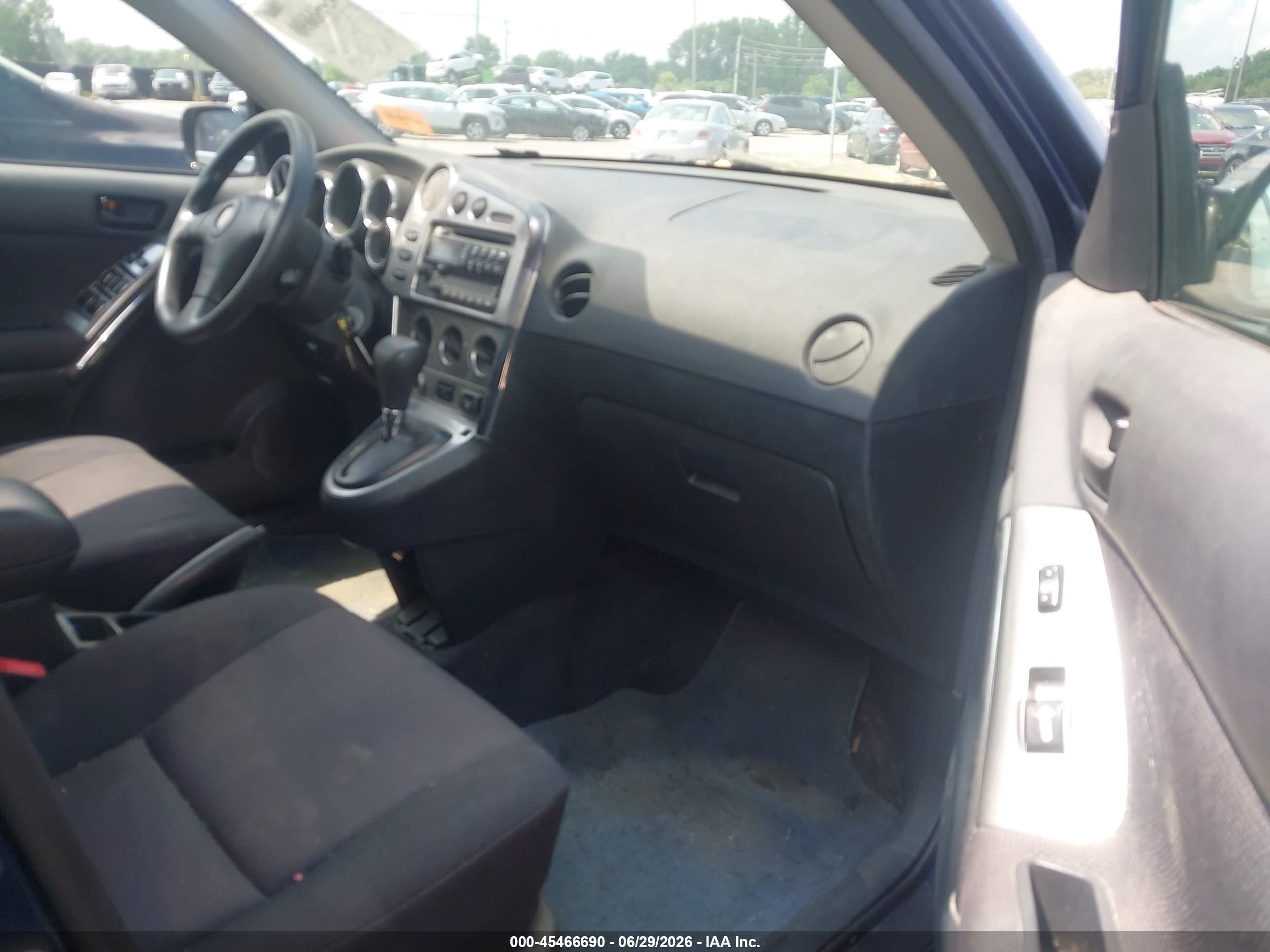 2003 Pontiac Vibe   Blue vin: 5Y2SL62893Z466063
