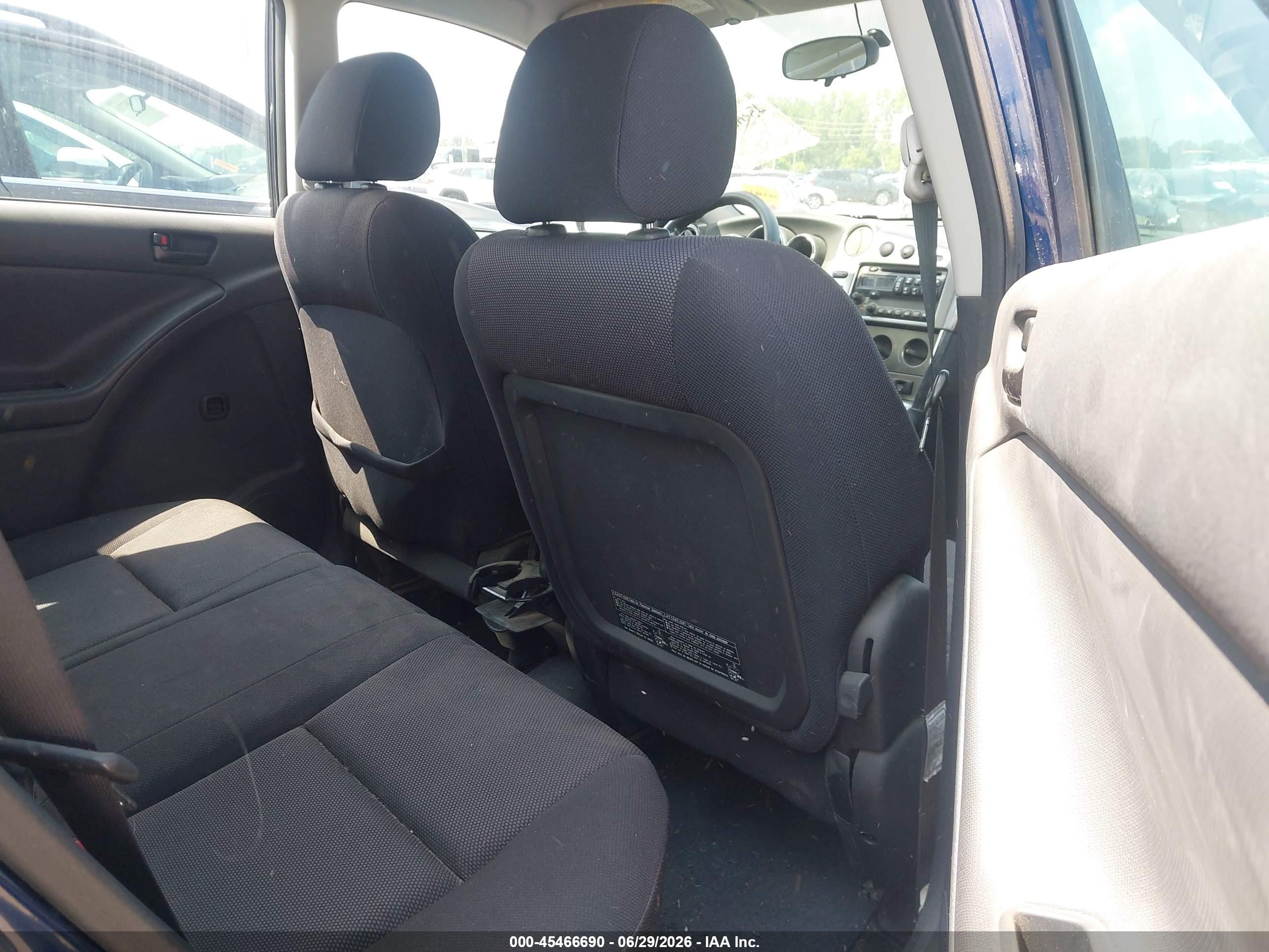 2003 Pontiac Vibe   Blue vin: 5Y2SL62893Z466063