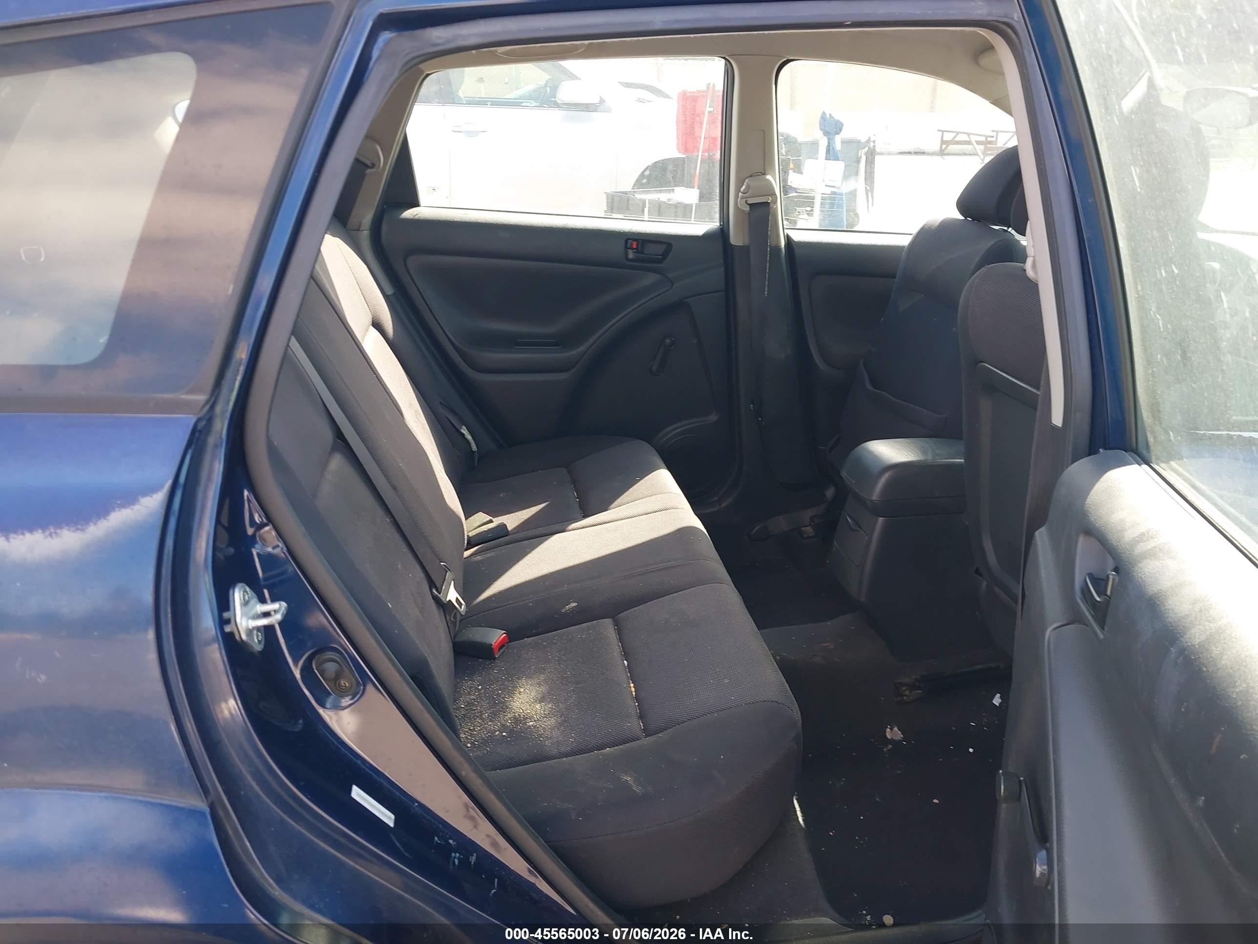 2003 Pontiac Vibe   Blue vin: 5Y2SL62893Z480965